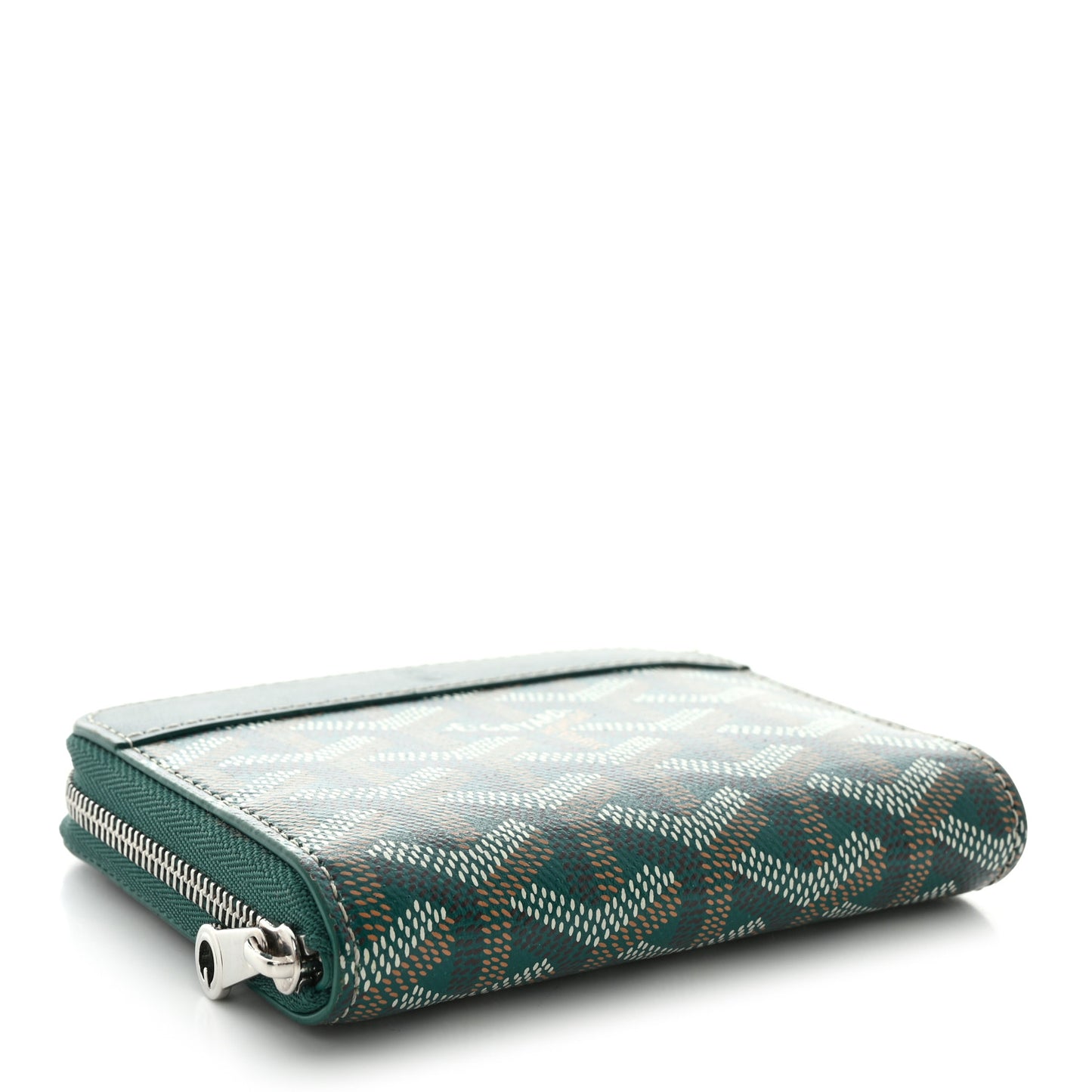 Goyardine Matignon PM Wallet Green