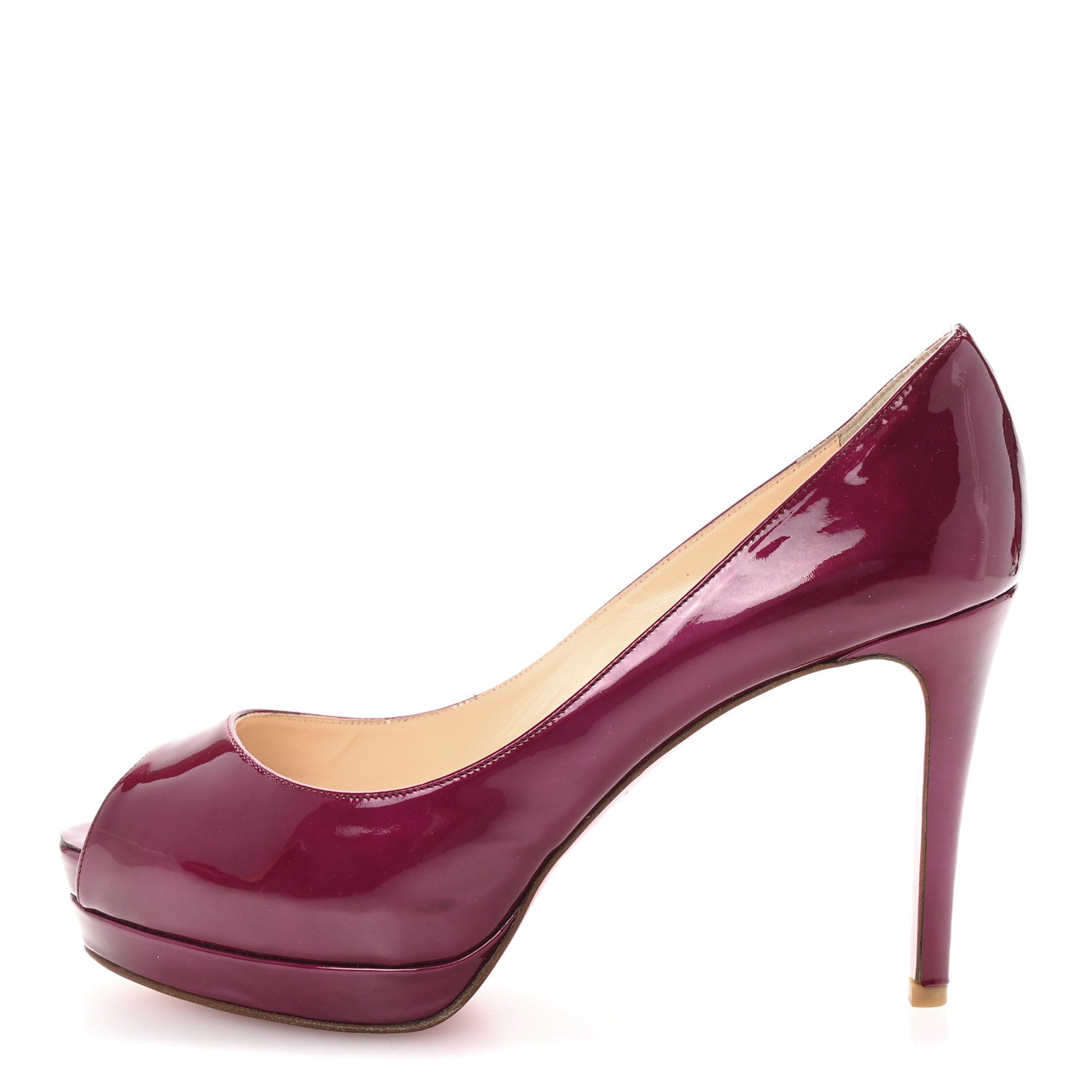 Christian Louboutin Patent Altadama 100 Pumps 38 1684109  display picture 1