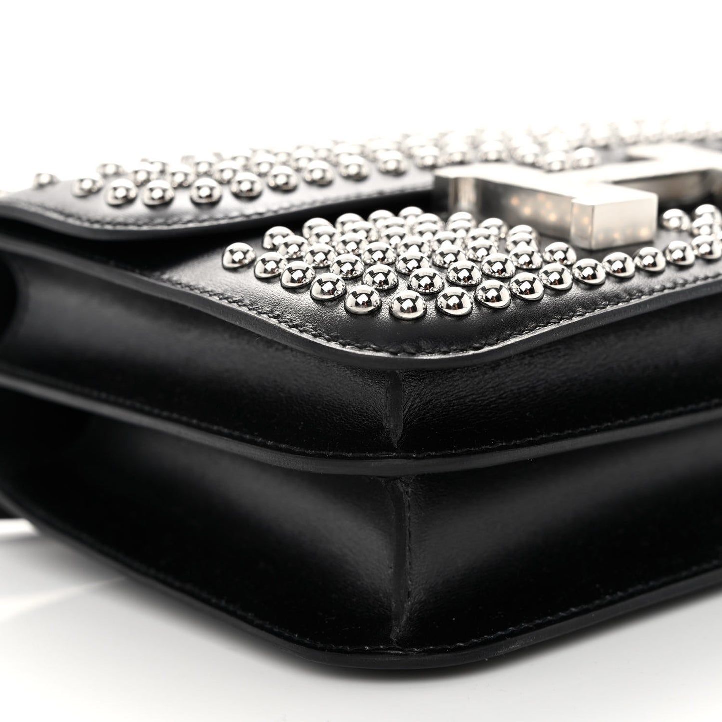 Box Studded Clouté Constance 18 Black