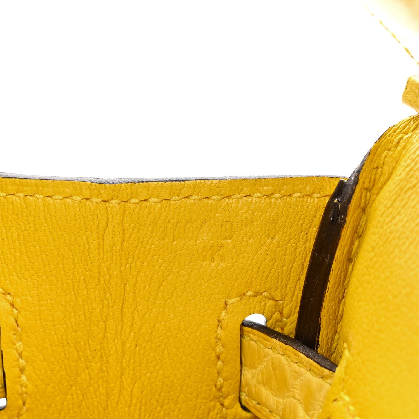 Matte Niloticus Crocodile Birkin 25 Mimosa