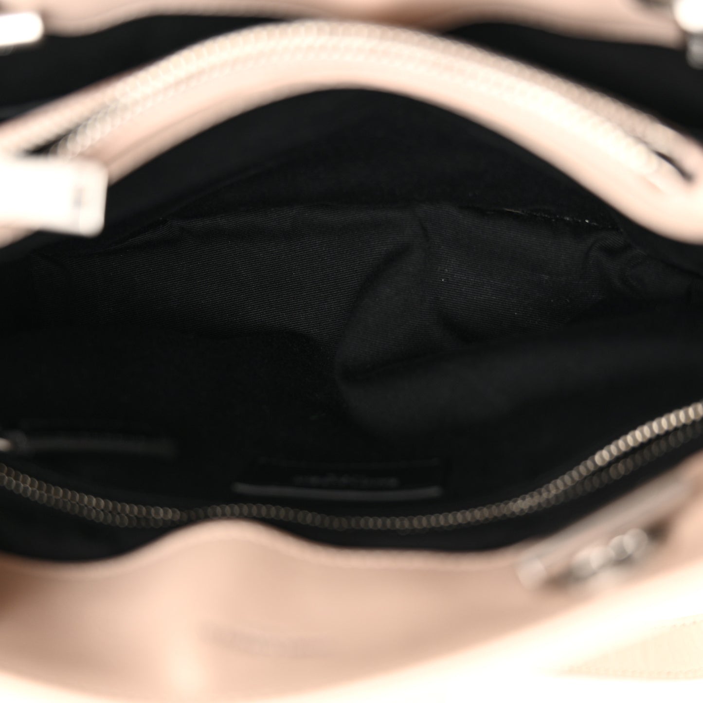 Calfskin Y Quilted Monogram Small Loulou Shopper Marble Pink