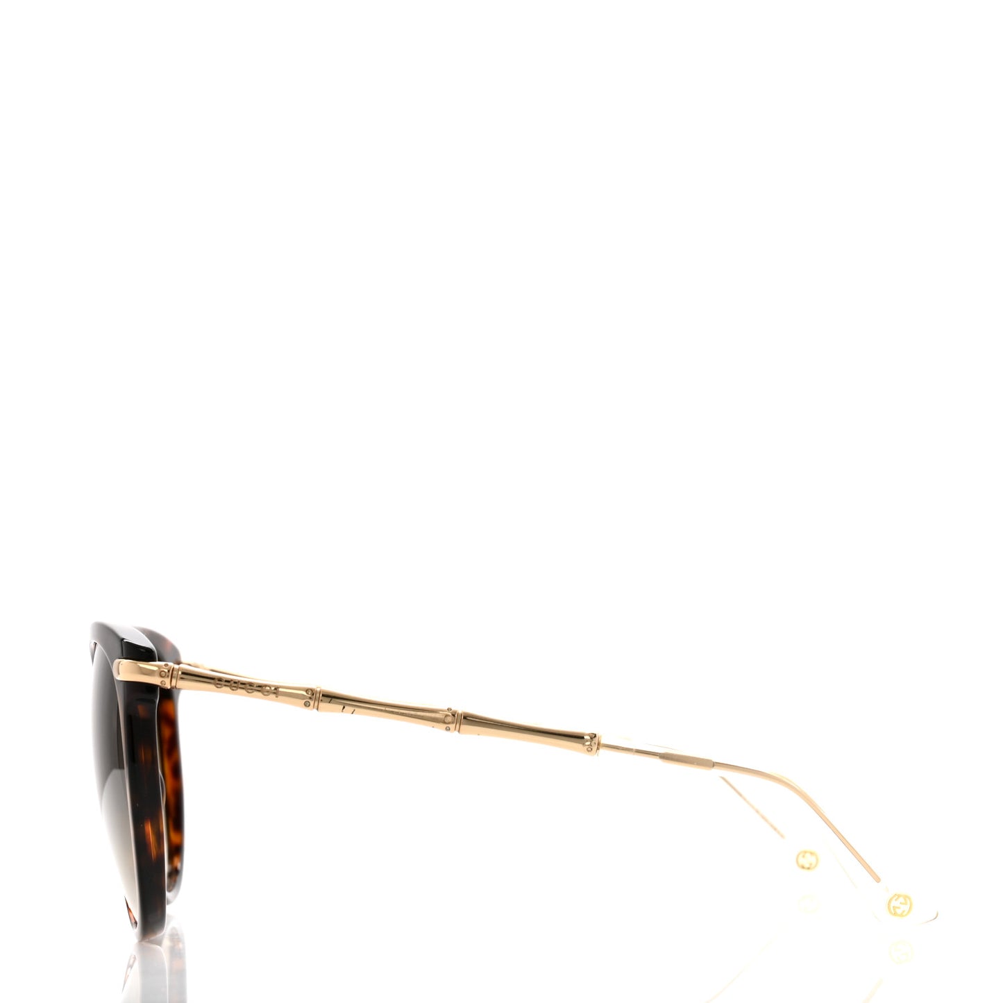 Bamboo Cat Eye Sunglasses GG3771/S Tortoise
