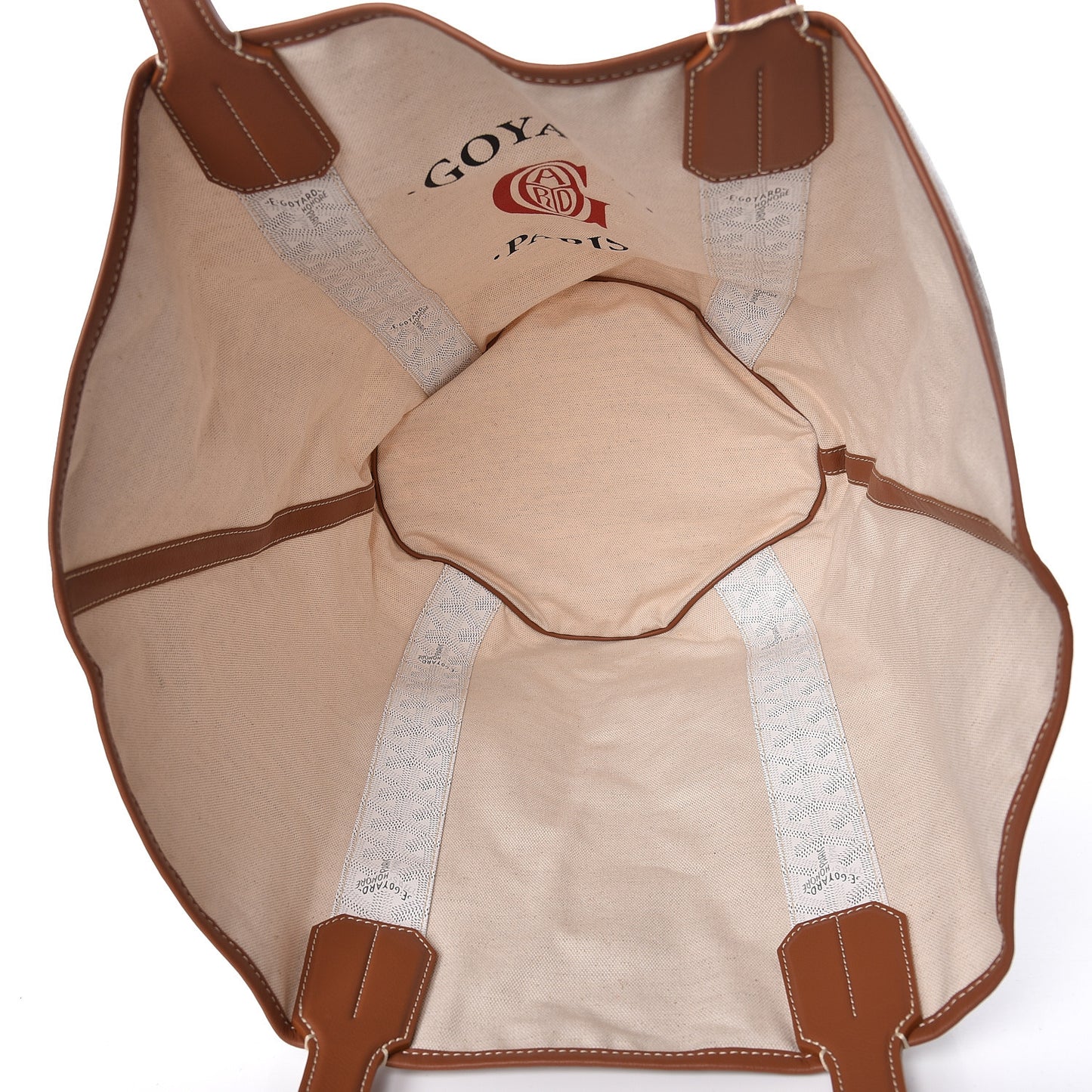 Goyardine Reversible Belharra White