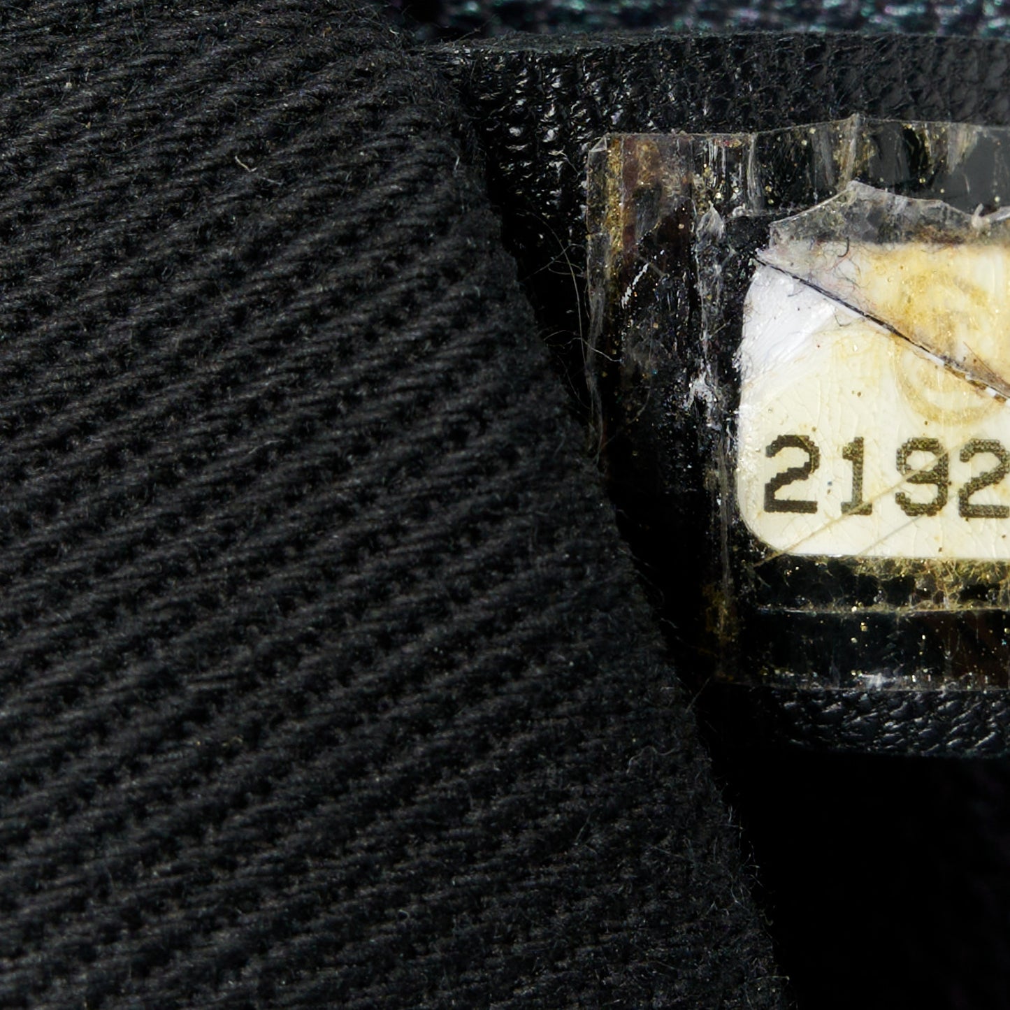 Iridescent Goatskin Quilted Small Double Carry Waist Chain Flap Purple