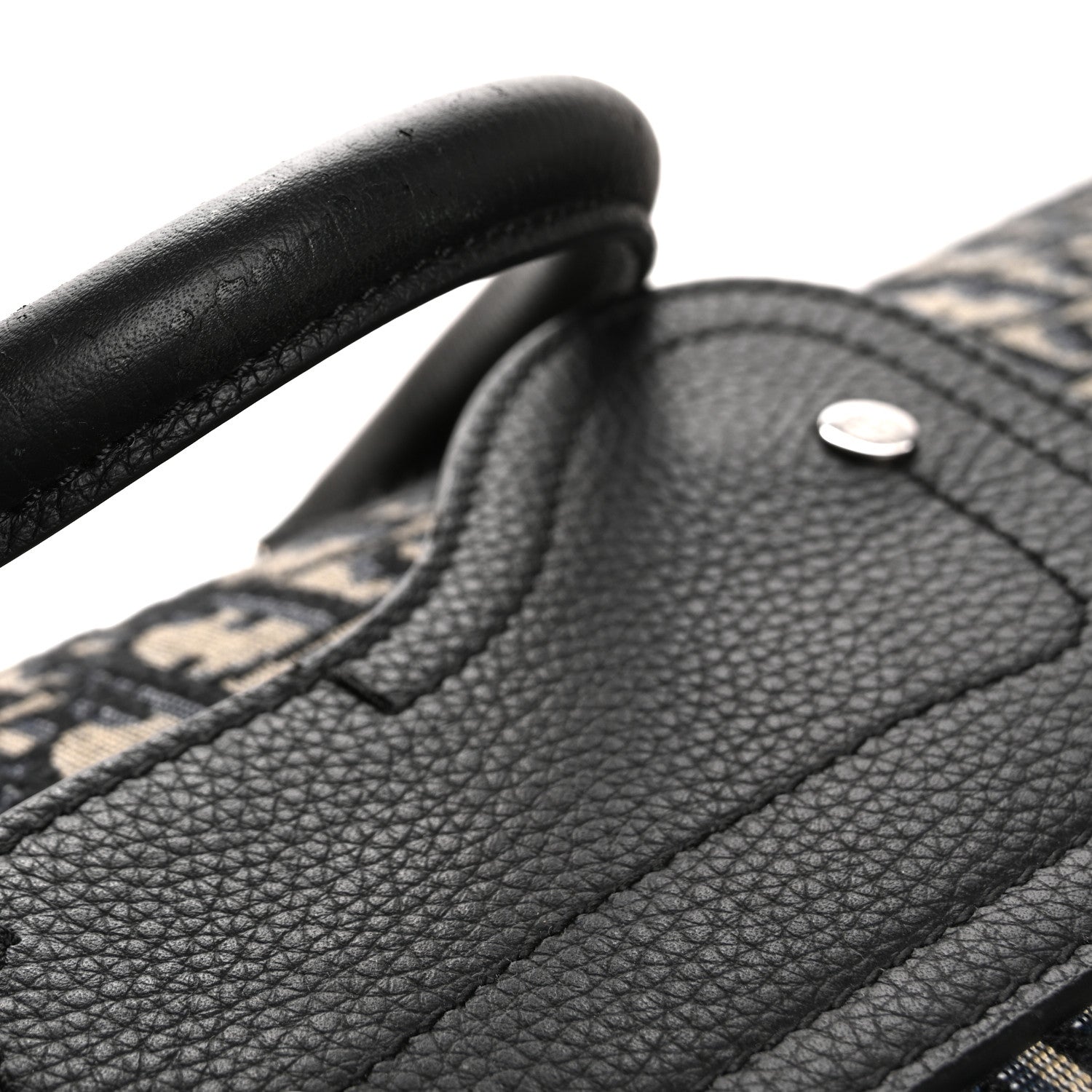 Christian Dior Oblique Duffle Navy Blue 16 of 18
