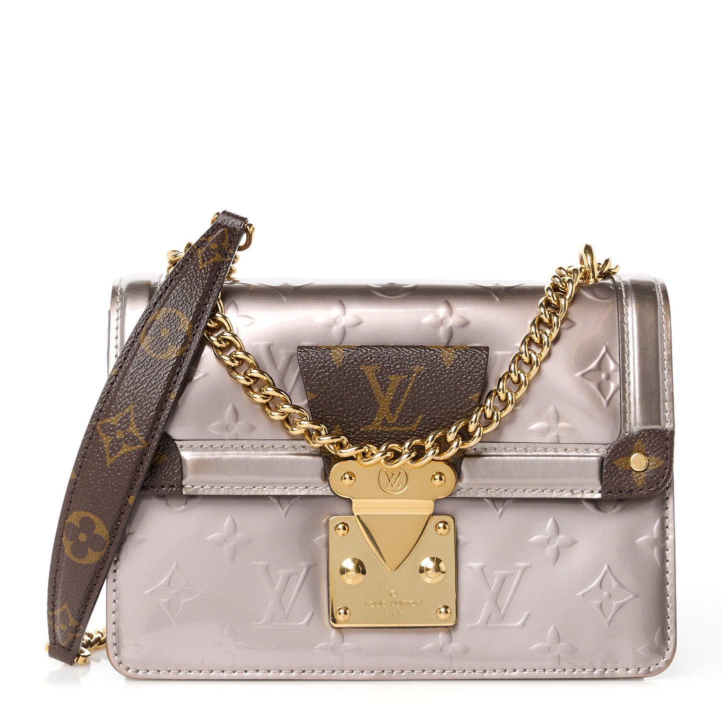 Vernis Epi Monogram Wynwood Metallic Taupe Grey