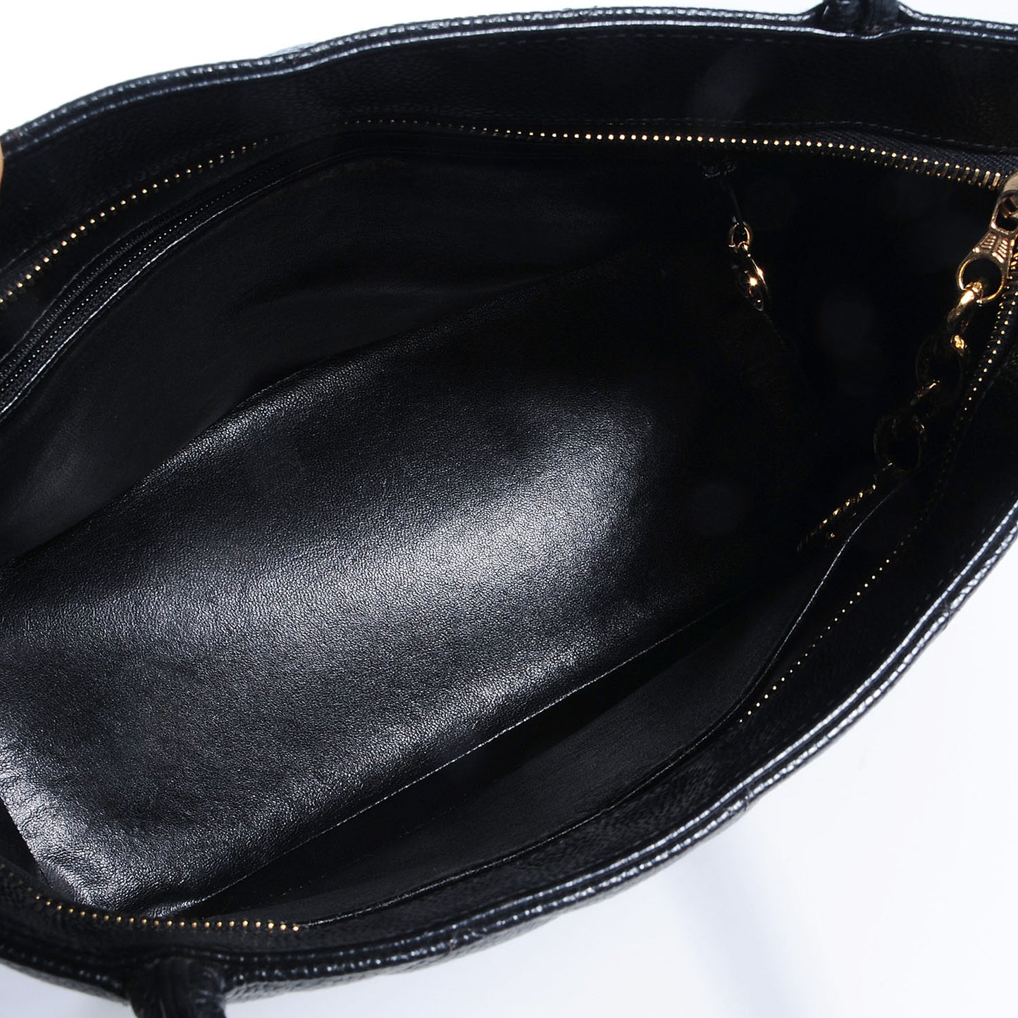 Caviar Medallion Tote Black