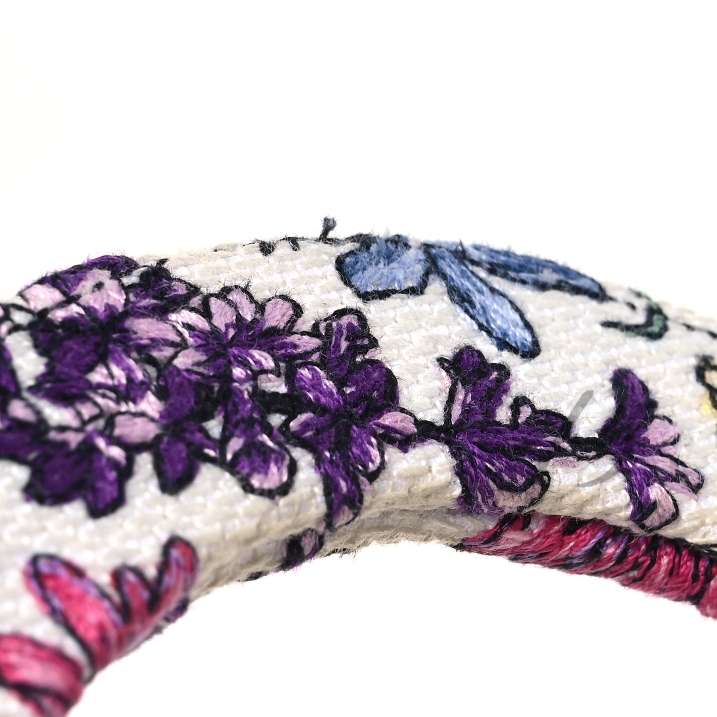 Canvas Florilegio Embroidered Medium Lady D-Lite White Multicolor