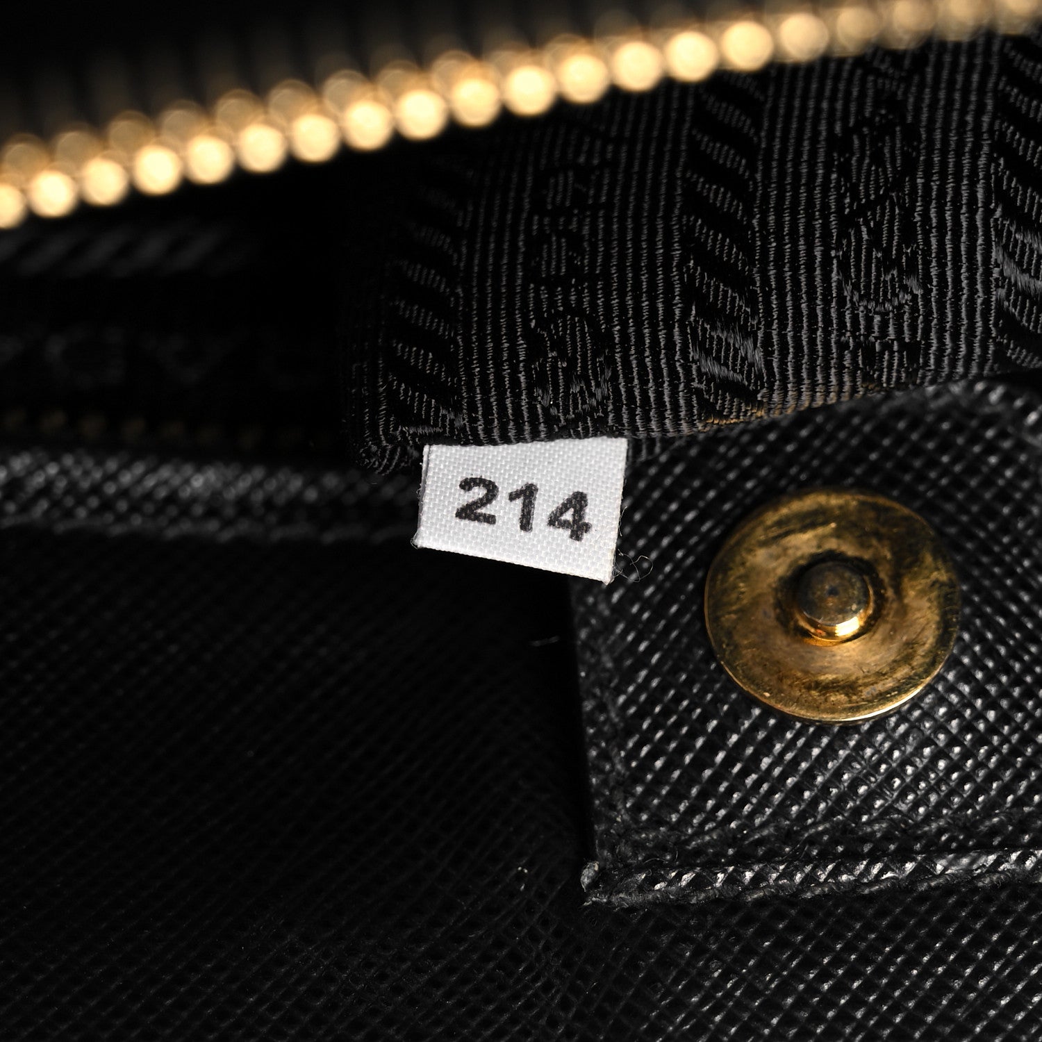 Prada Saffiano Lux Medium Tote Black 7 of 11