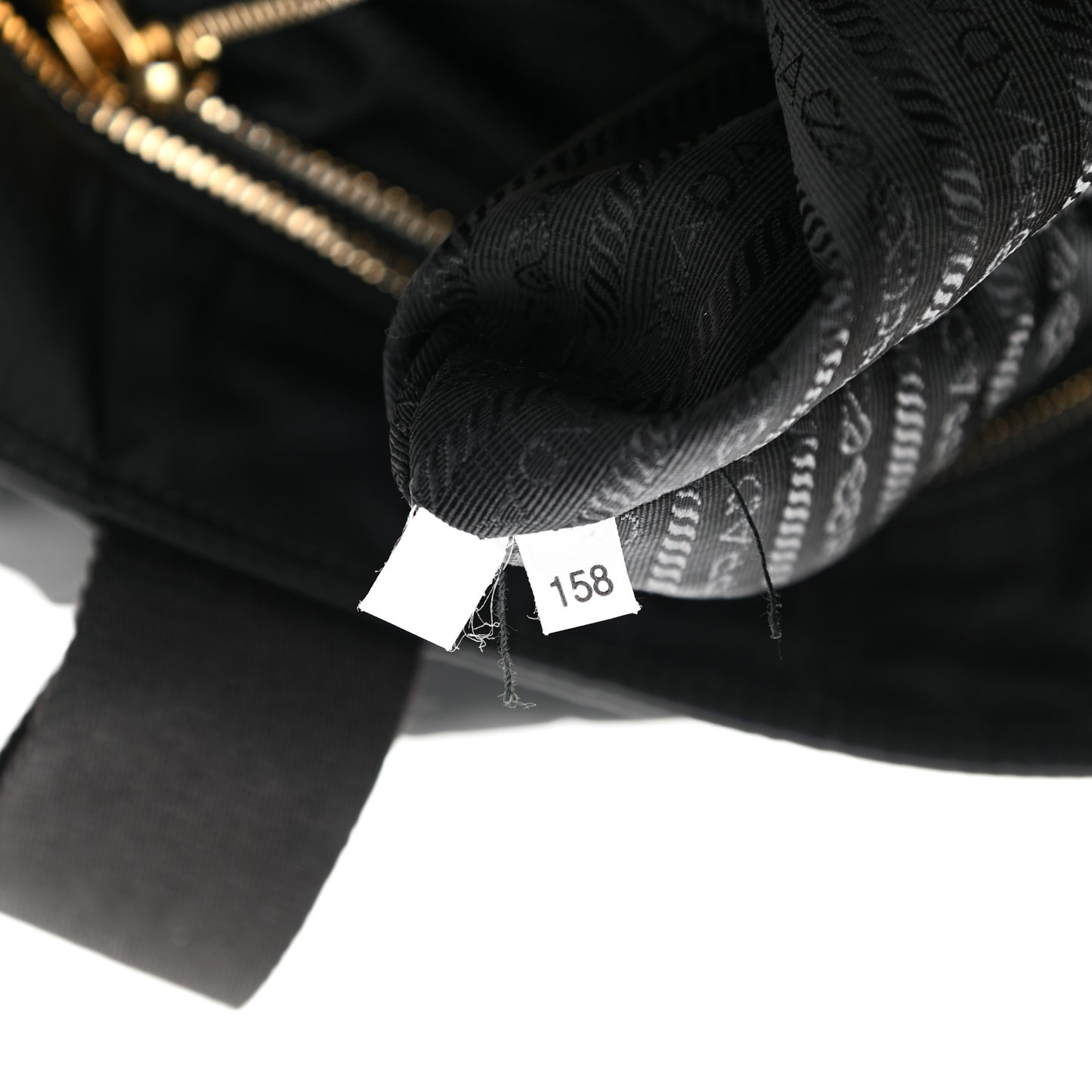 Nylon Vela Baby Bag Black