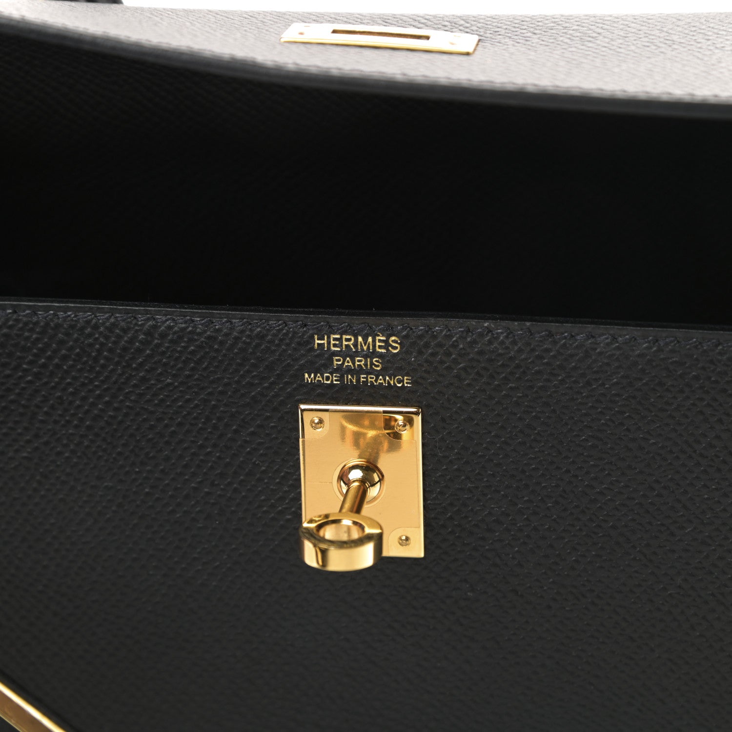 Hermes Epsom Kelly Sellier 25 Black 6 of 11