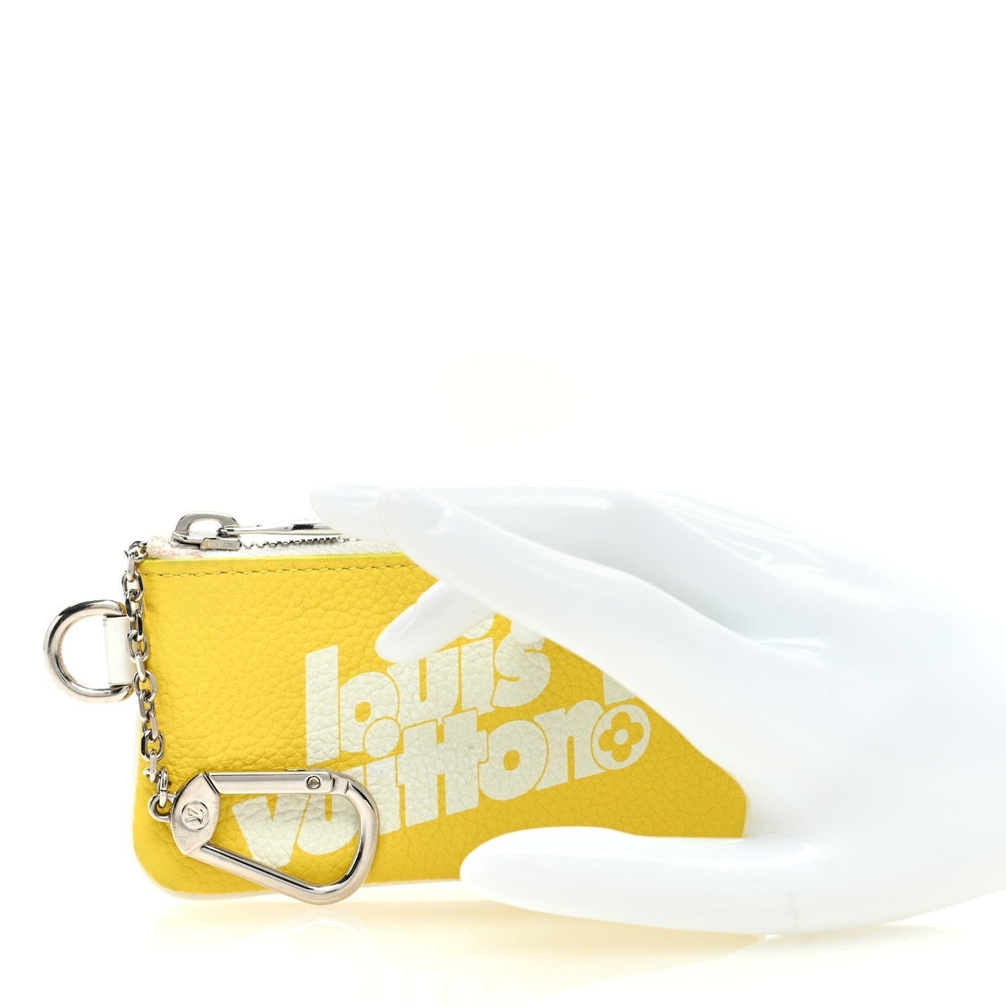Calfskin Everyday LV Key Pouch Jaune