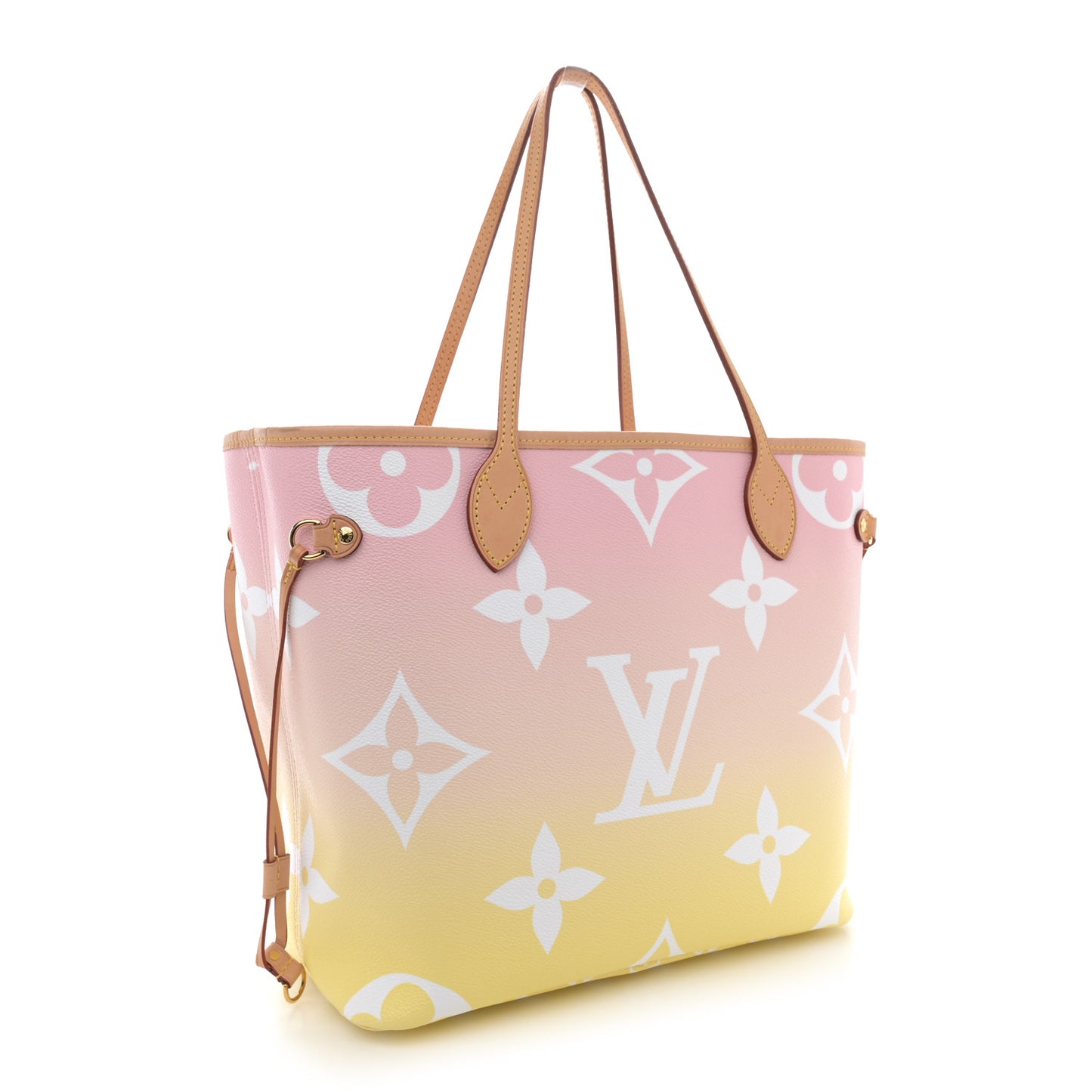 Monogram Giant By The Pool Neverfull MM Light Pink