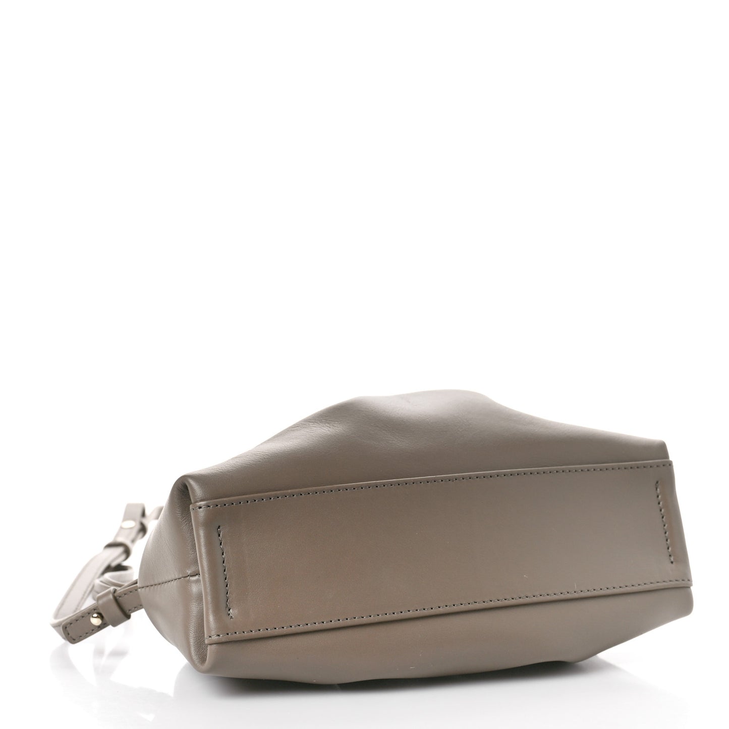Calfskin Mini Judy Shoulder Army Green