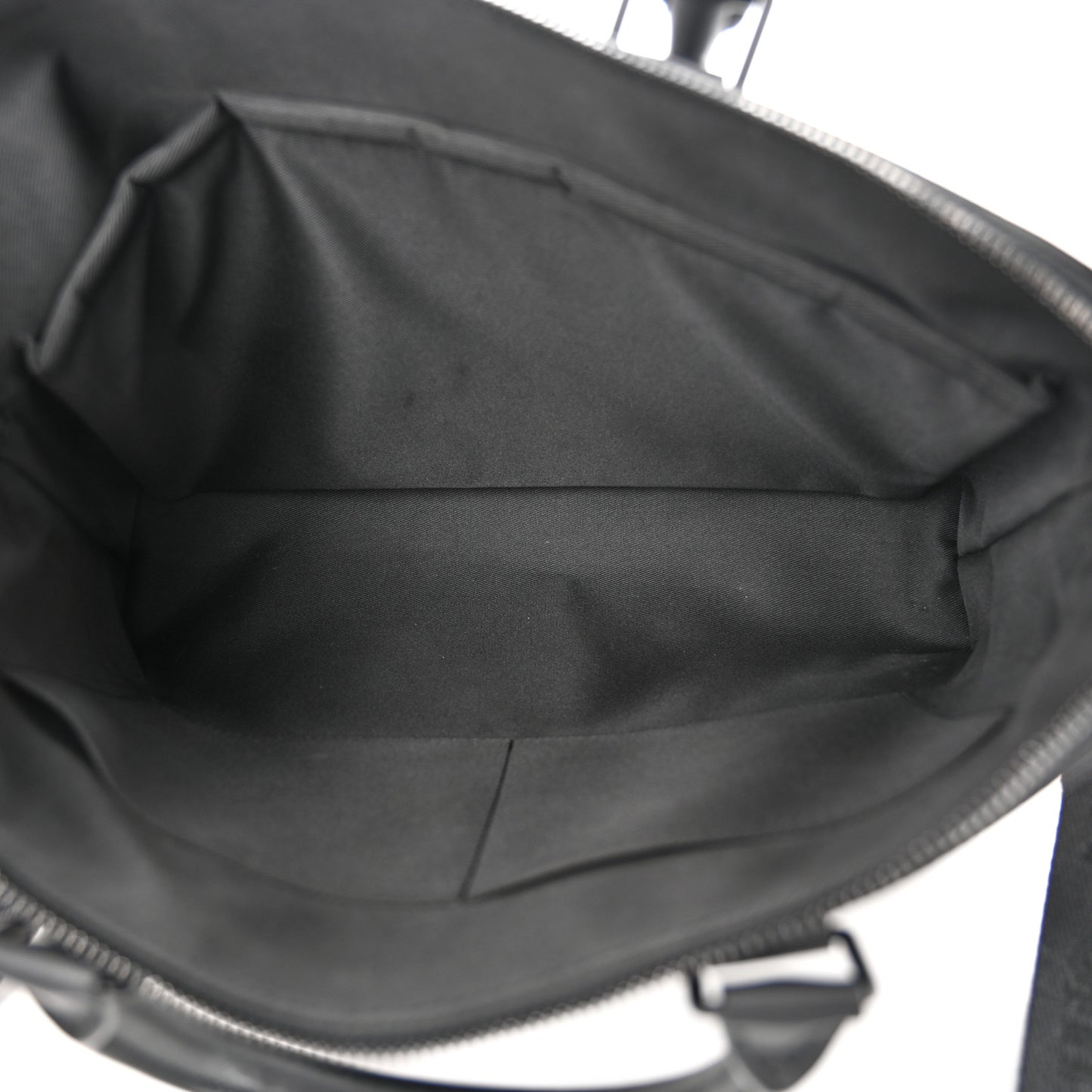 Calfskin Aerogram Takeoff Briefcase Black