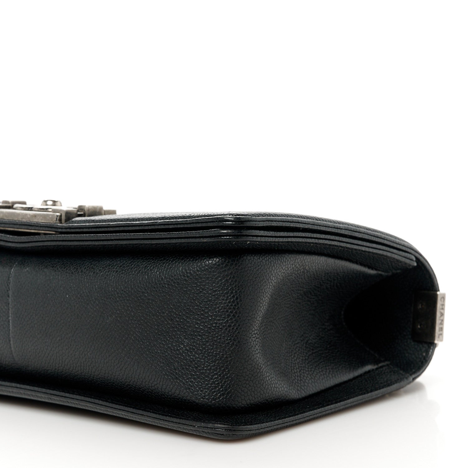 Chanel Caviar Quilted Medium Boy Flap Black 10 of 11