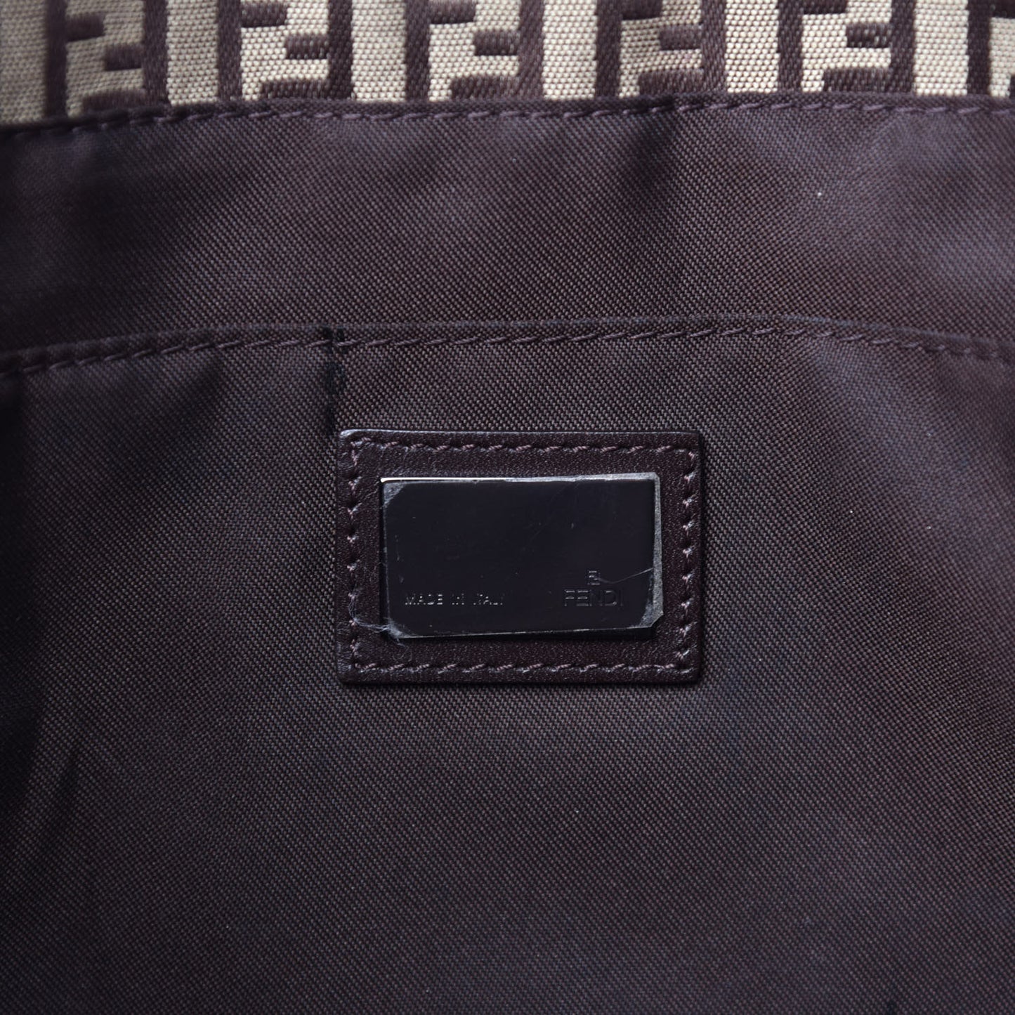 Zucchino Shopping Tote Tobacco Brown