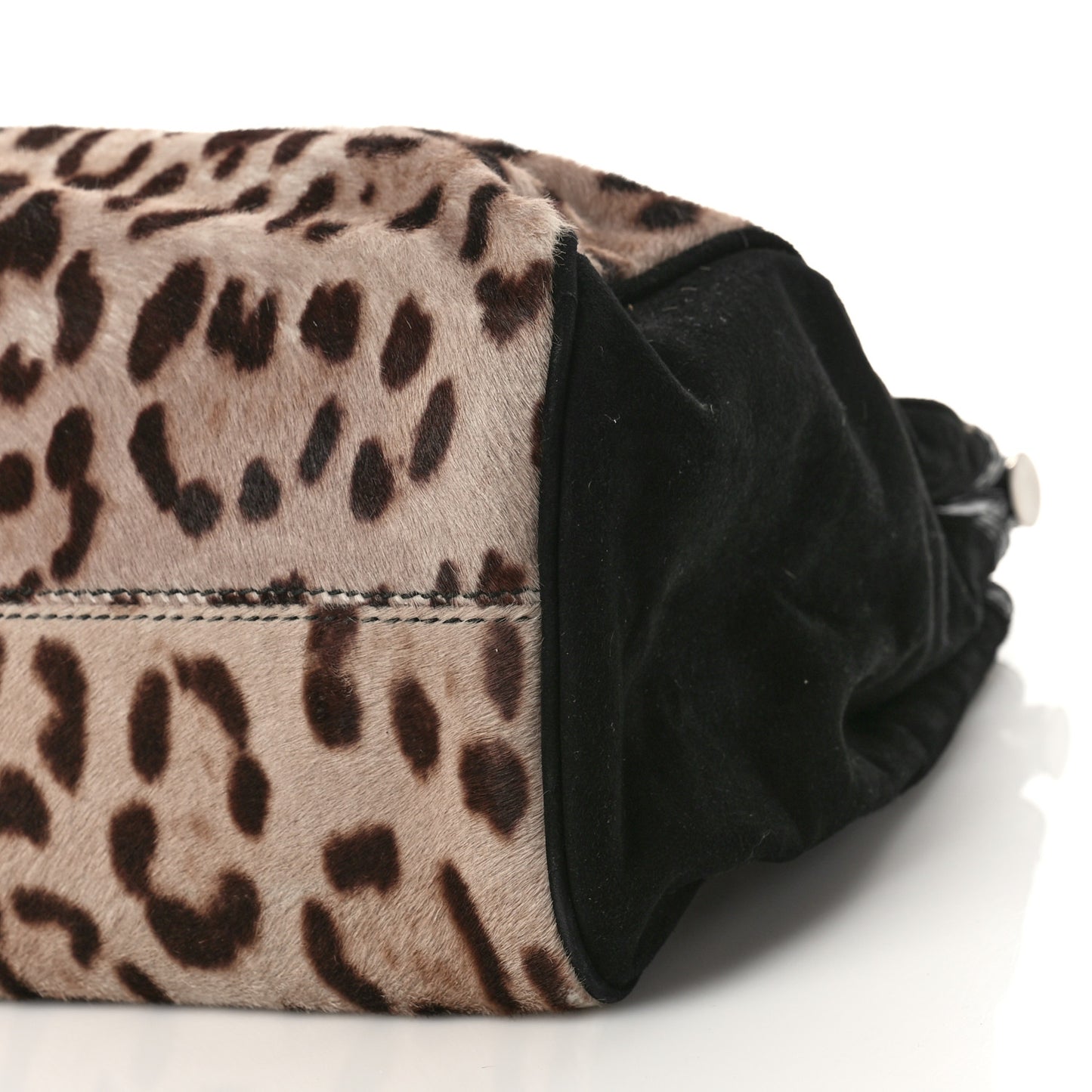 Calf Hair Leopard Print Snakeskin Medium Miss Sicily Shopper Tote