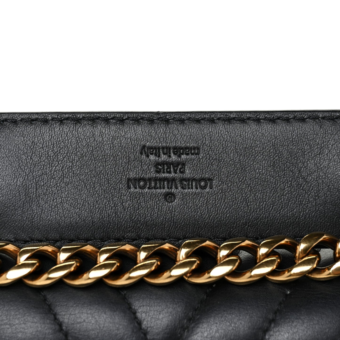 Calfskin New Wave Chain MM Black