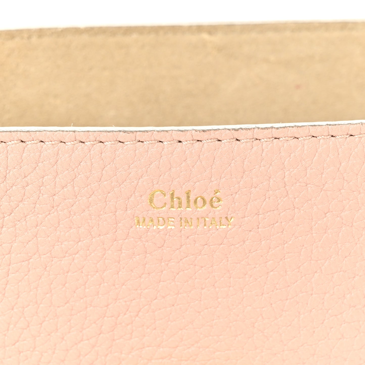 Grained Lambskin Mini Drew Shoulder Bag Misty Rose