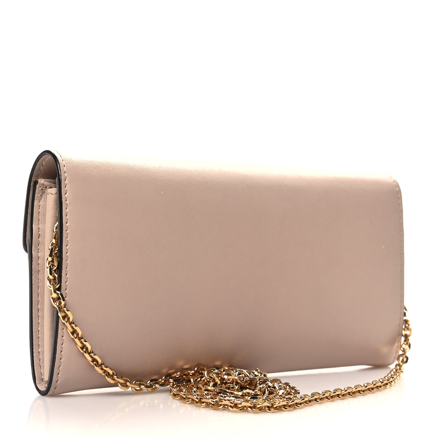 Vitello Cruise F is Fendi Continental Envelope Wallet on Chain Light Rose