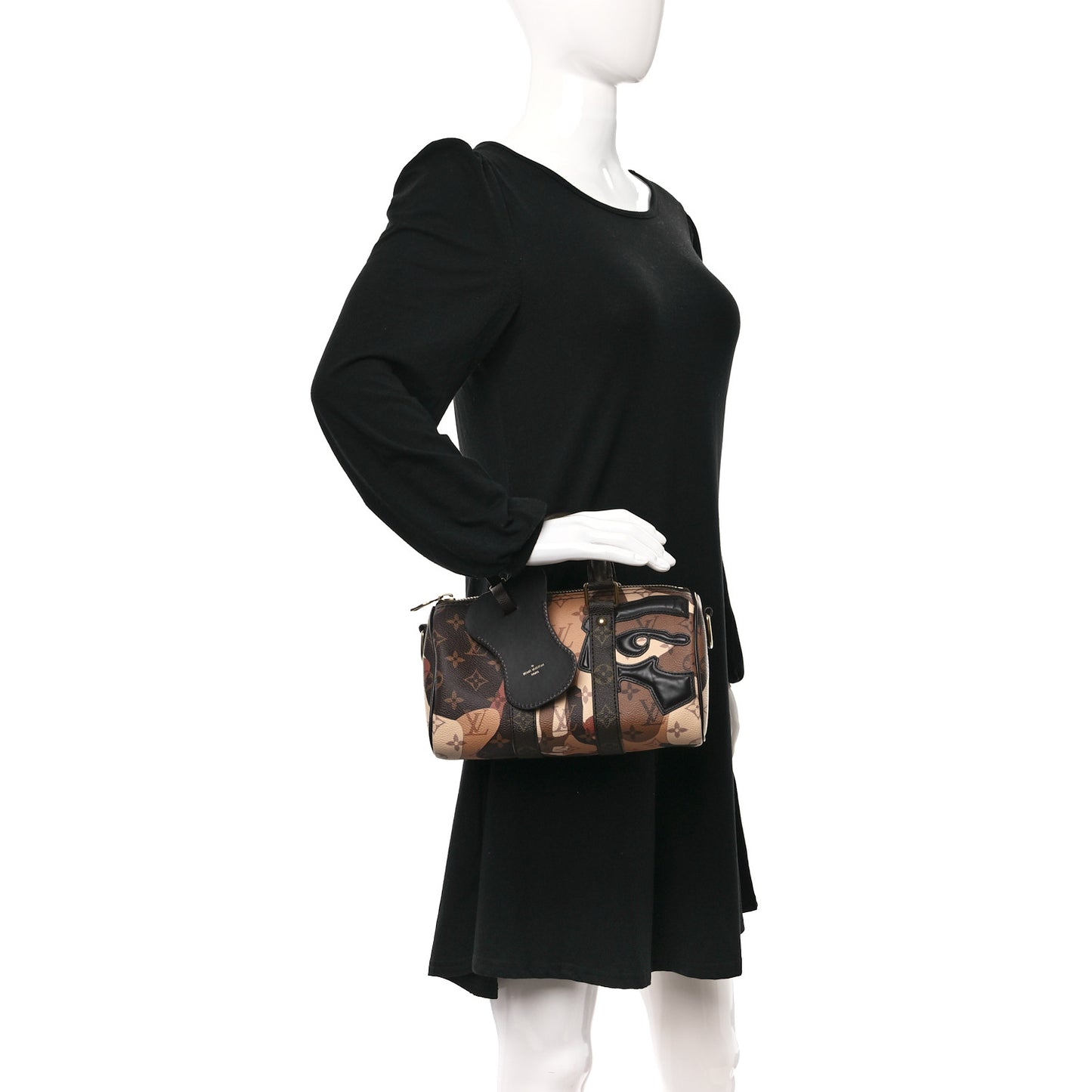 Monogram Portrait Keepall Bandouliere 25 Brown