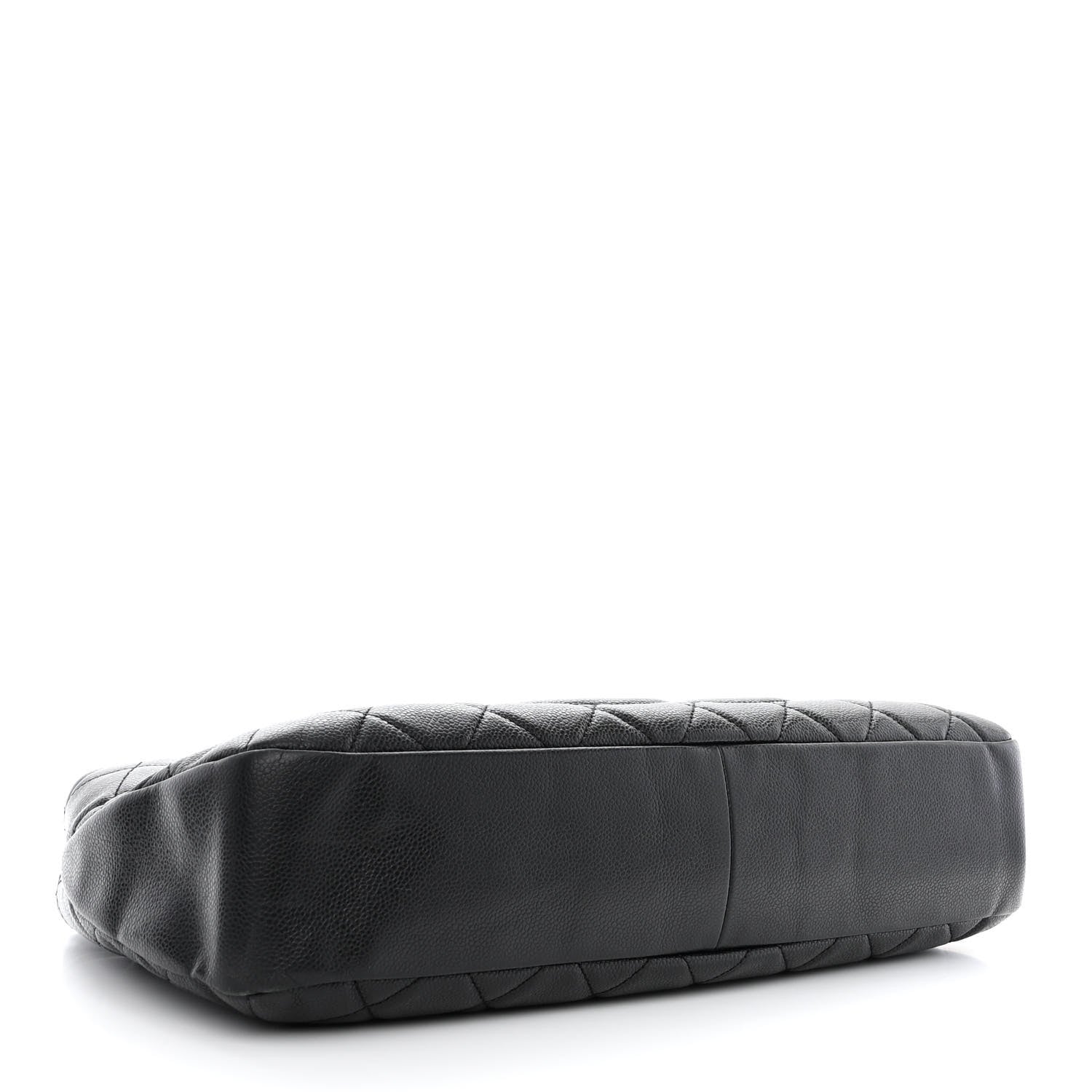 Chanel Caviar Quilted CC Timeless Soft Tote Black 4 of 10