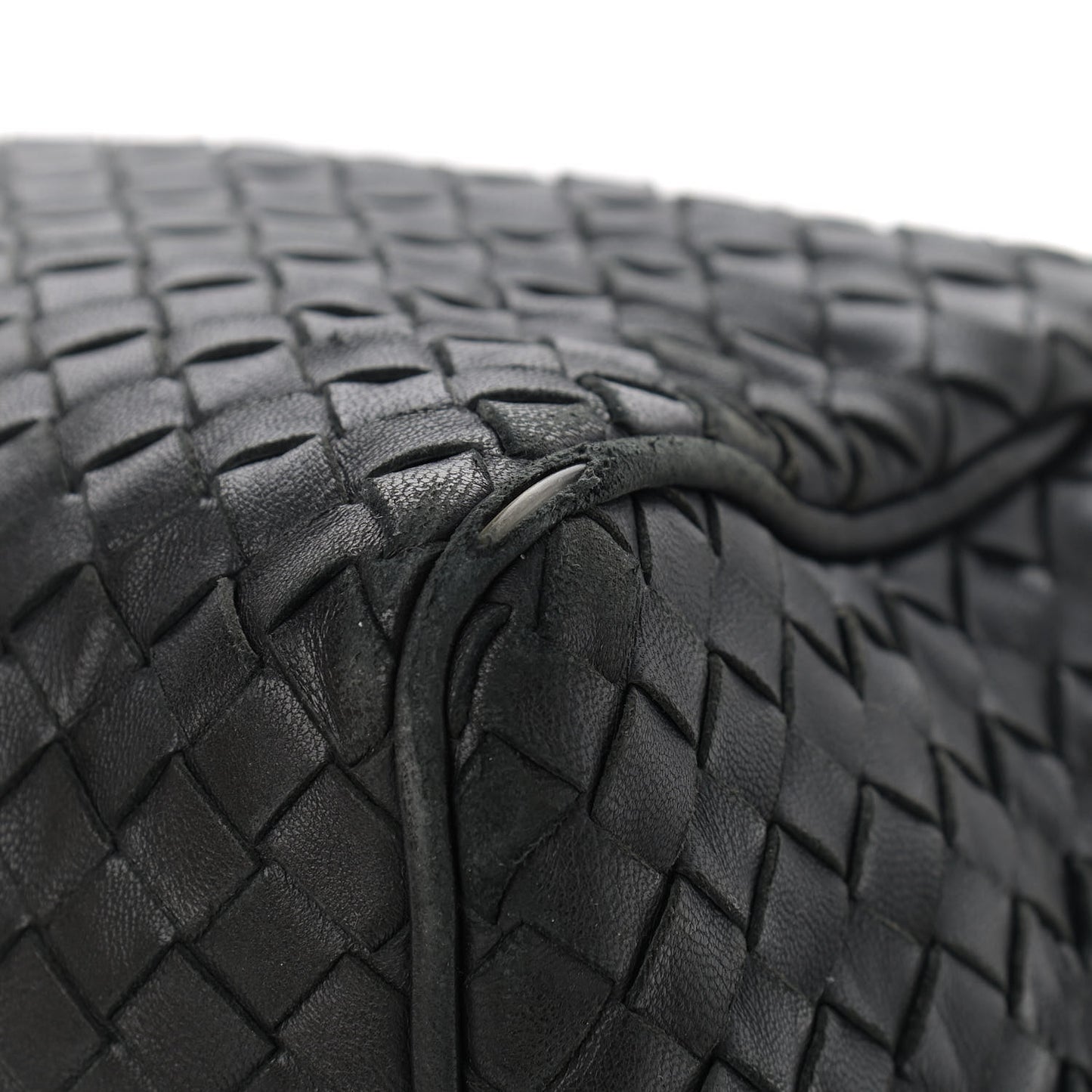 Nappa Intrecciato Boston Black