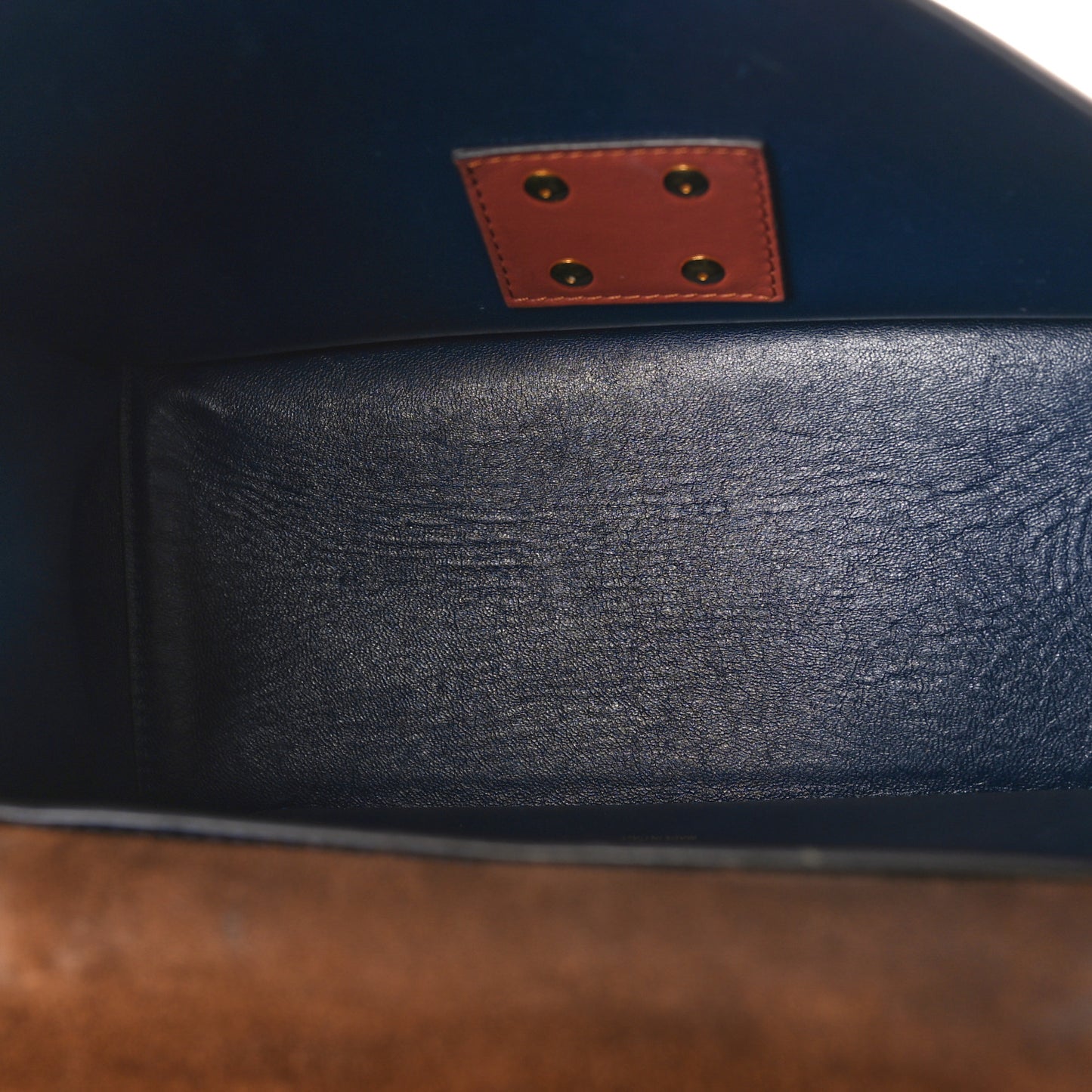 Vitello Grace Matte F is Fendi Kan U Shoulder Bag Rust