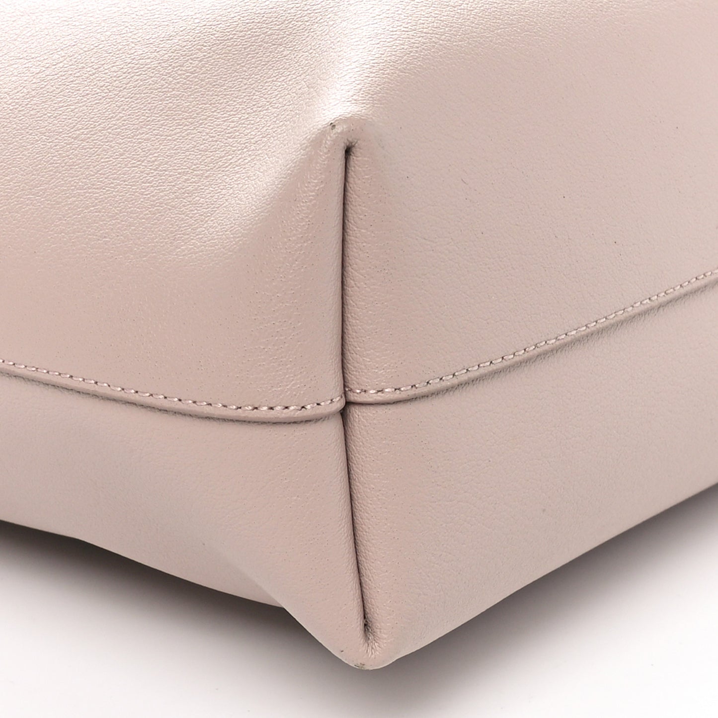 Calfskin Medium Shopping Tote Rose Antic