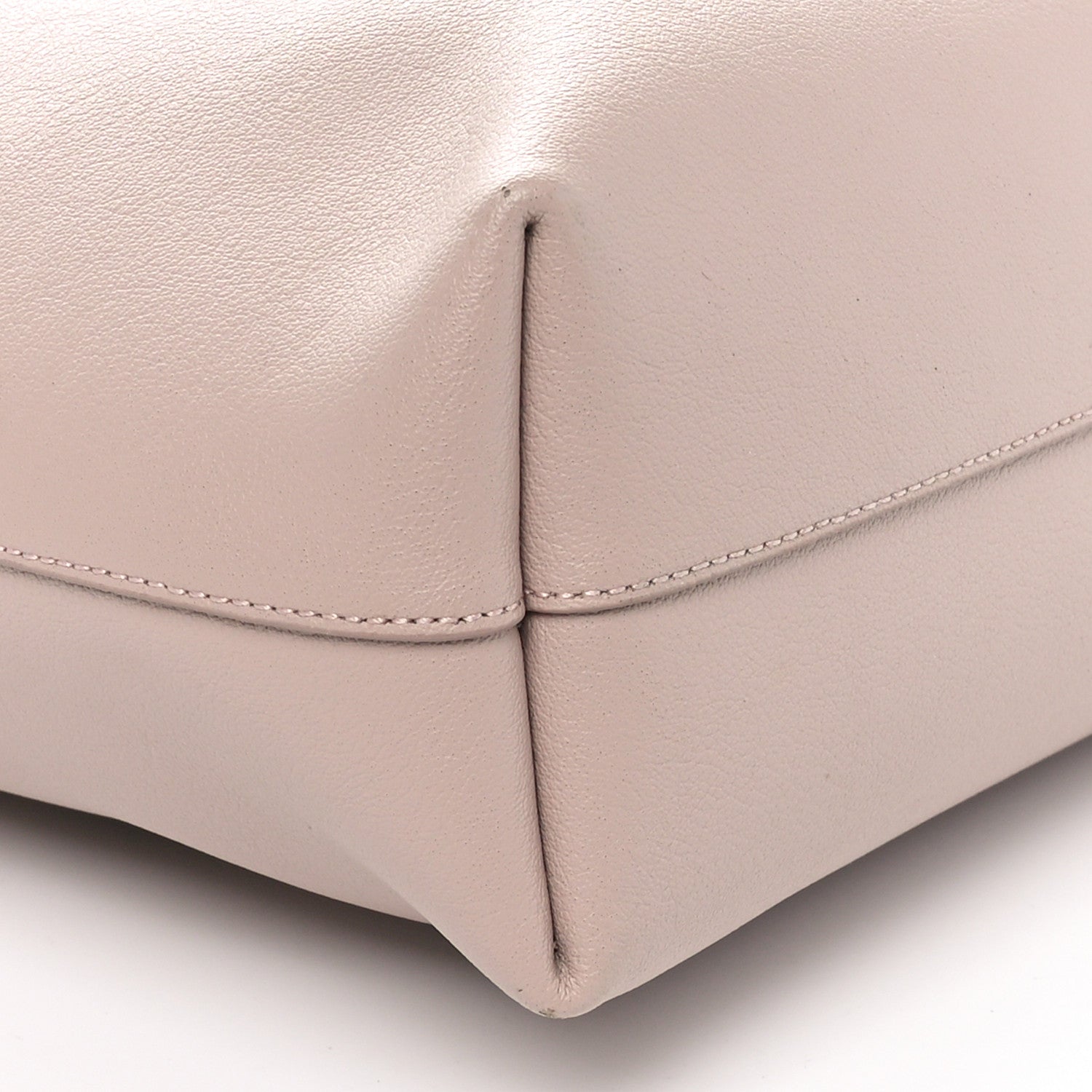 Saint Laurent Calfskin Medium Shopping Tote Rose Antic 9 of 10