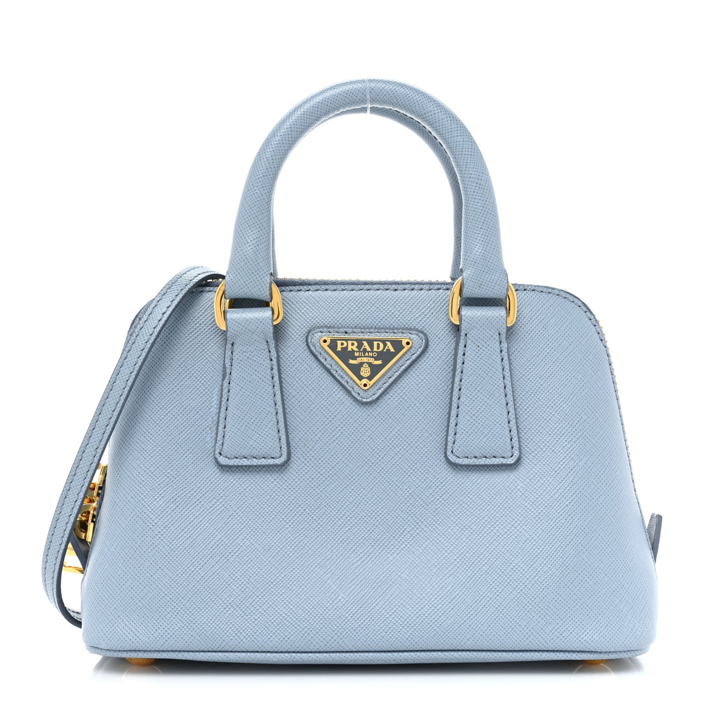 Saffiano Lux Mini Promenade Tote Astrale