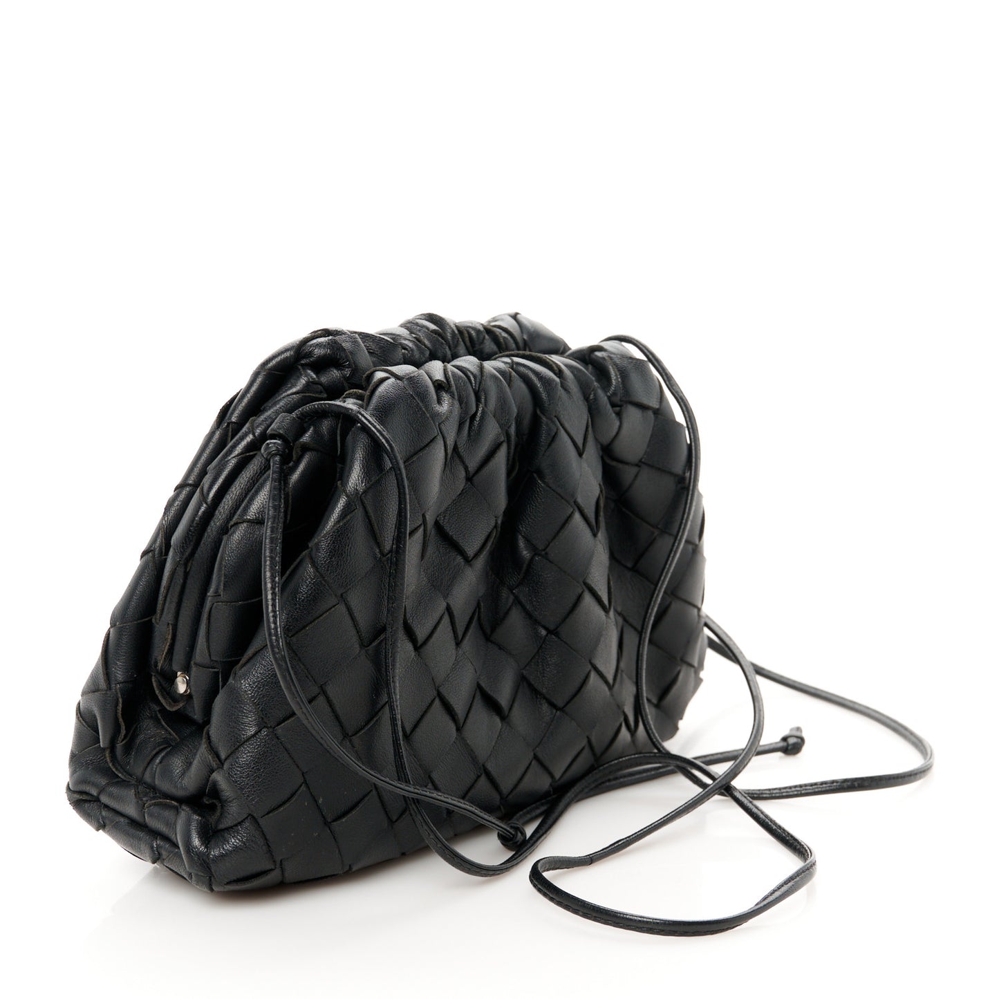 Nappa Intrecciato The Mini Pouch Black