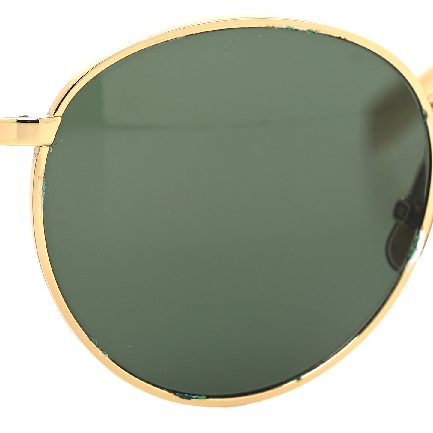 Metal Round Sunglasses CL40100U Gold