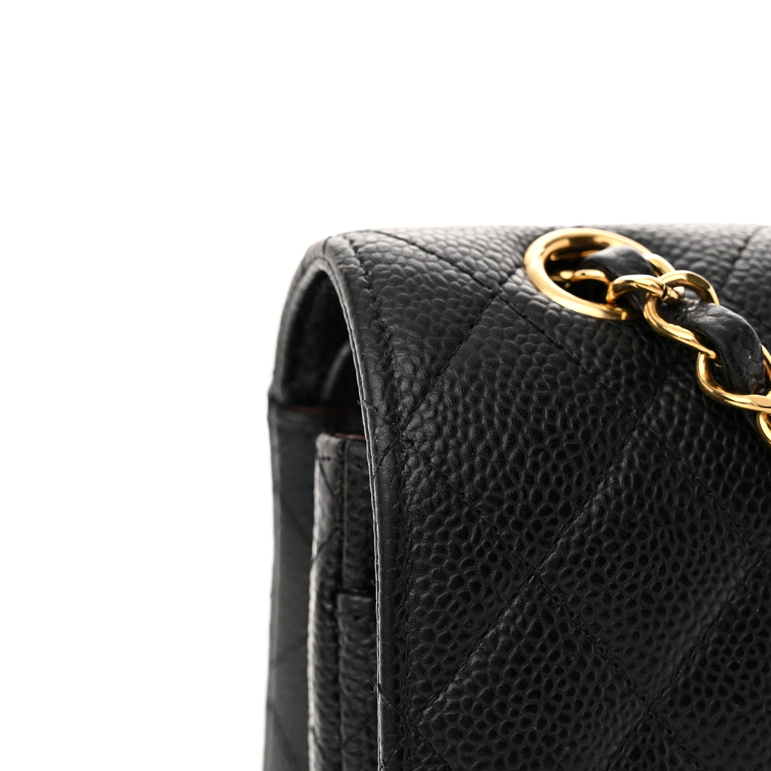 Chanel Caviar Quilted Small Double Flap Black 16 of 16