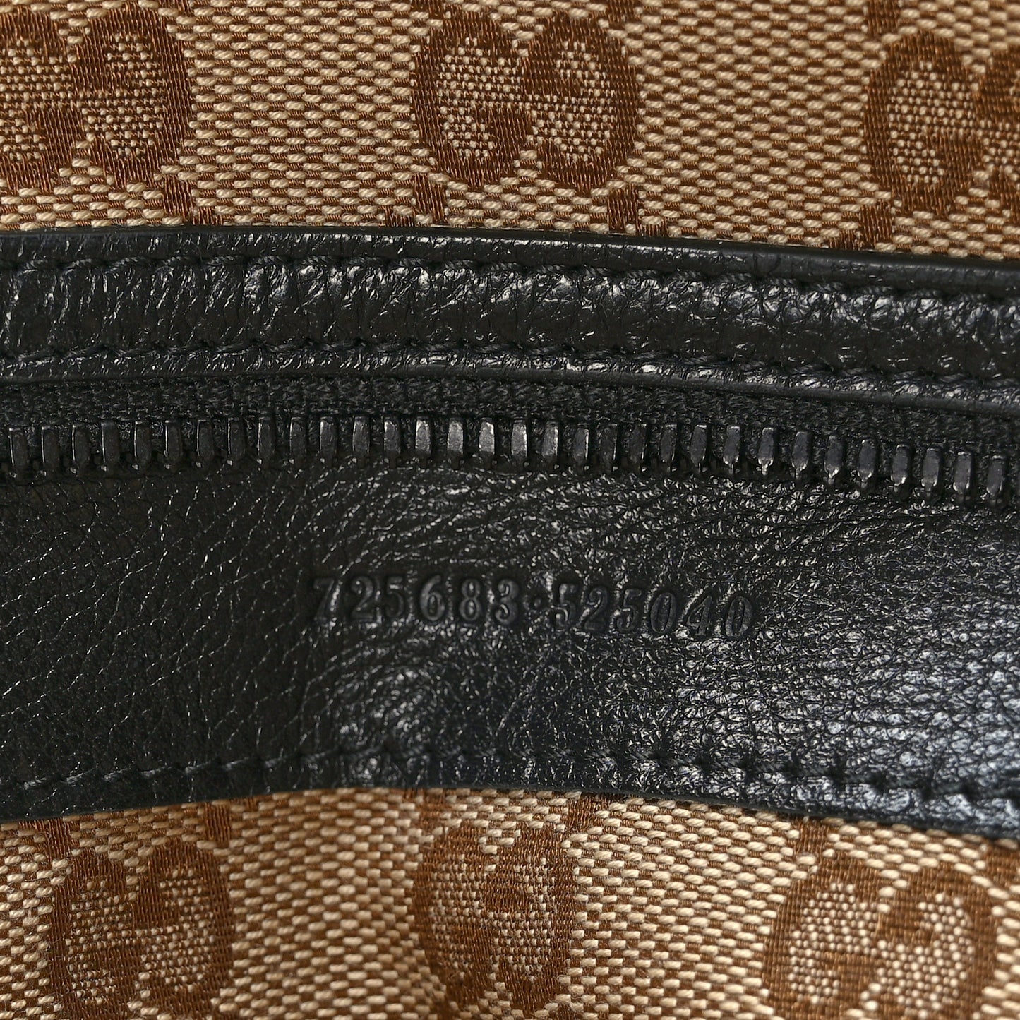 Calfskin Monochrome Medium Double G Tote Bag Black