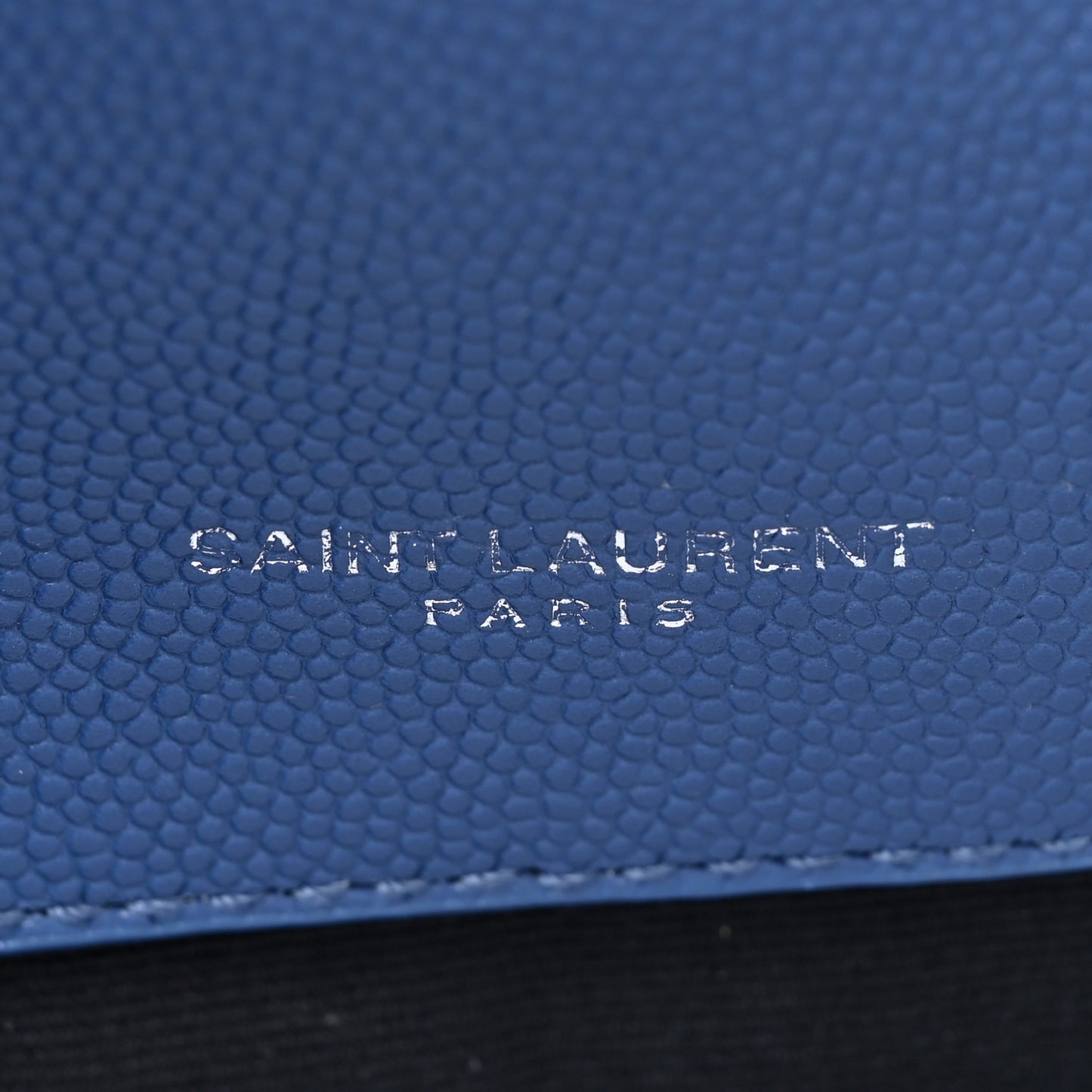 Grain De Poudre Medium West Hollywood Monogram Fold-Over Denim