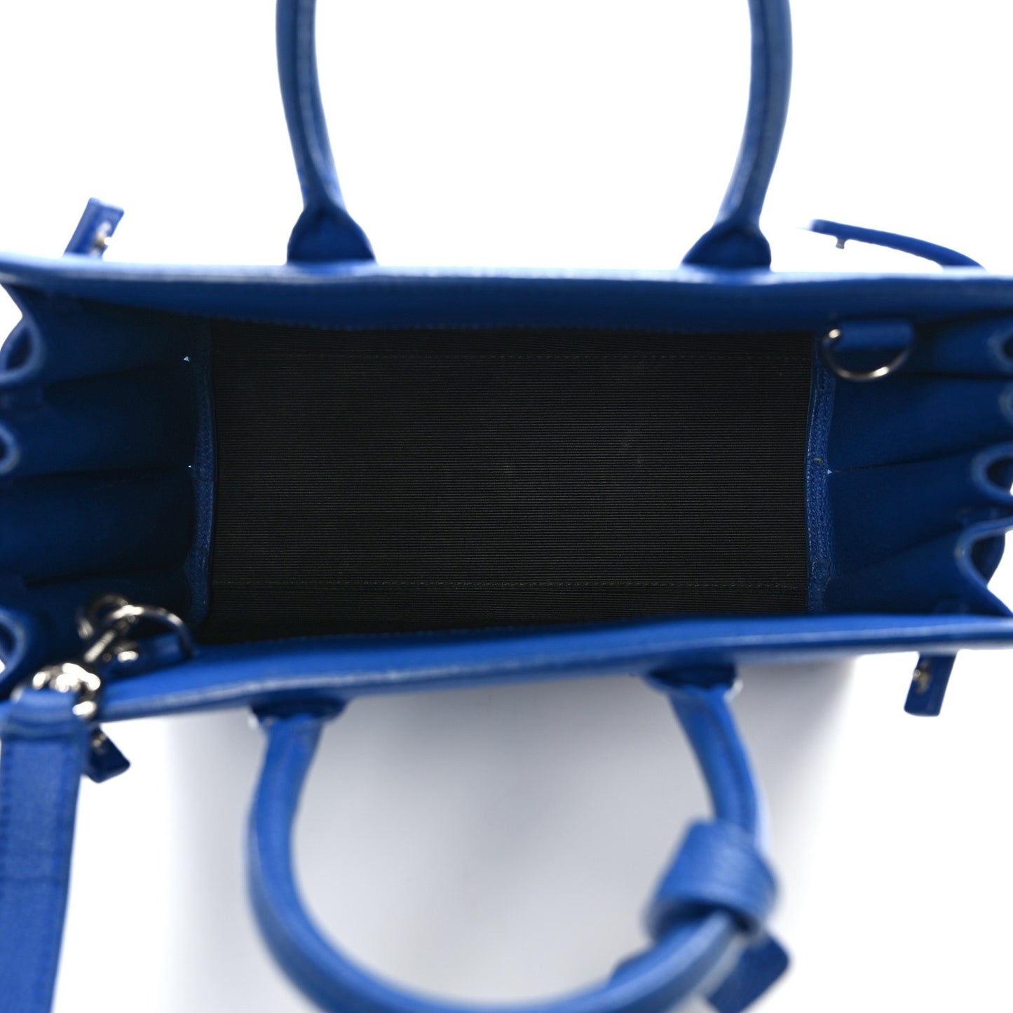 Calfskin Nano Sac De Jour Royal Blue