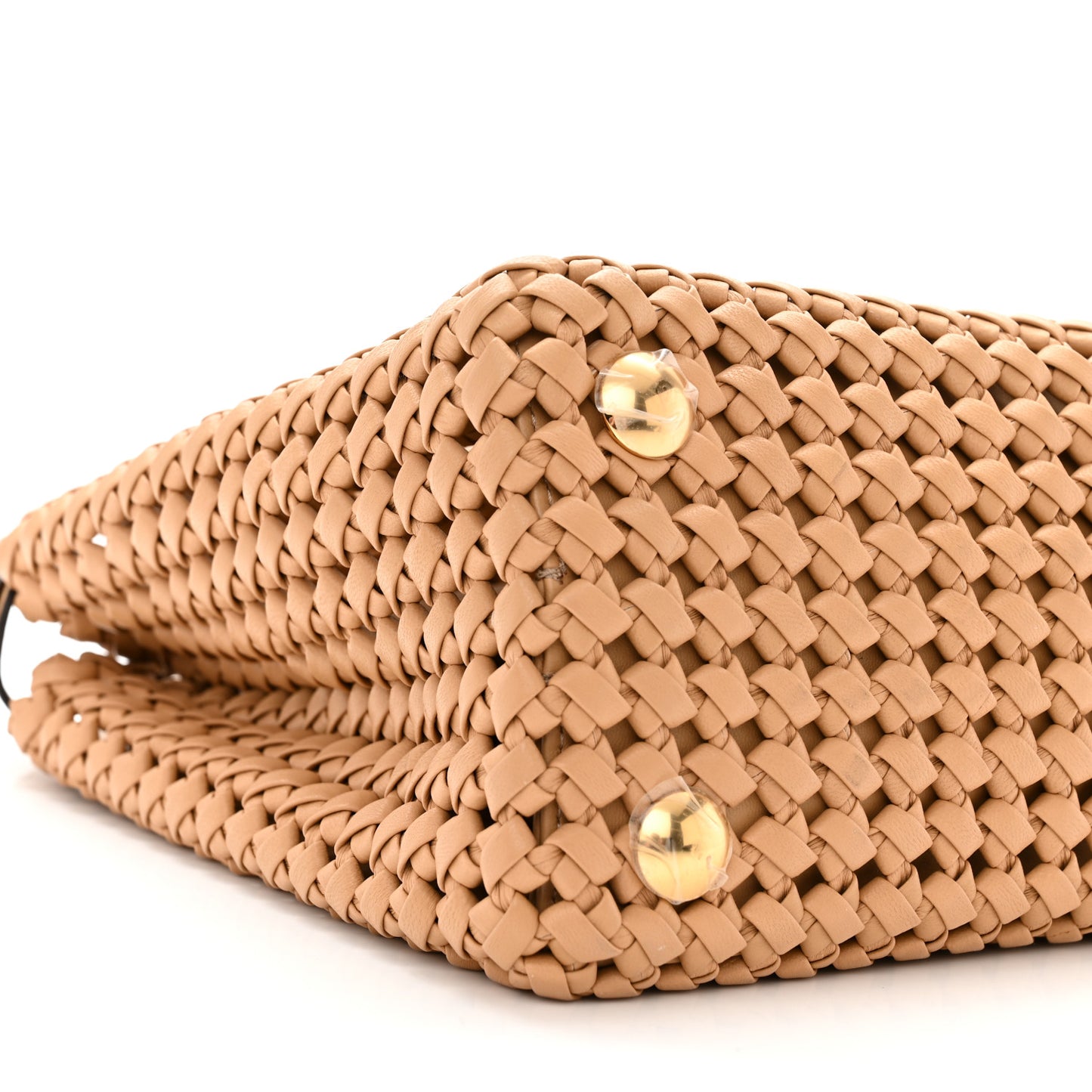 Nappa Matisse Intreccio Medium Peekaboo Iconic Satchel Durian