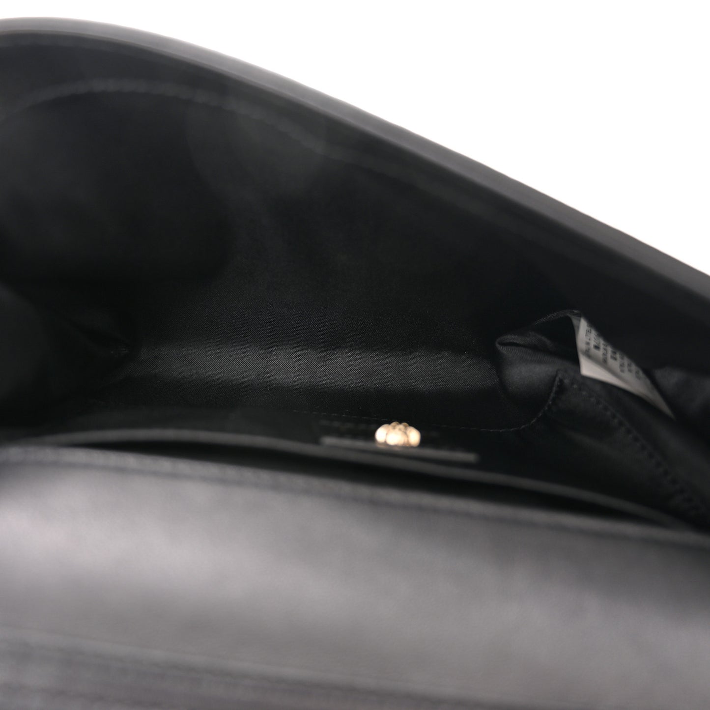 Vitello Palazzo Medusa Evening Clutch Bag Black