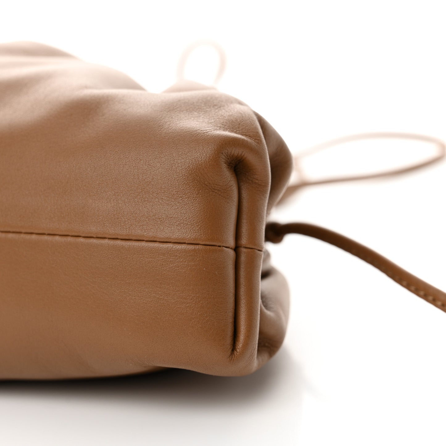Butter Calfskin The Mini Pouch Teak