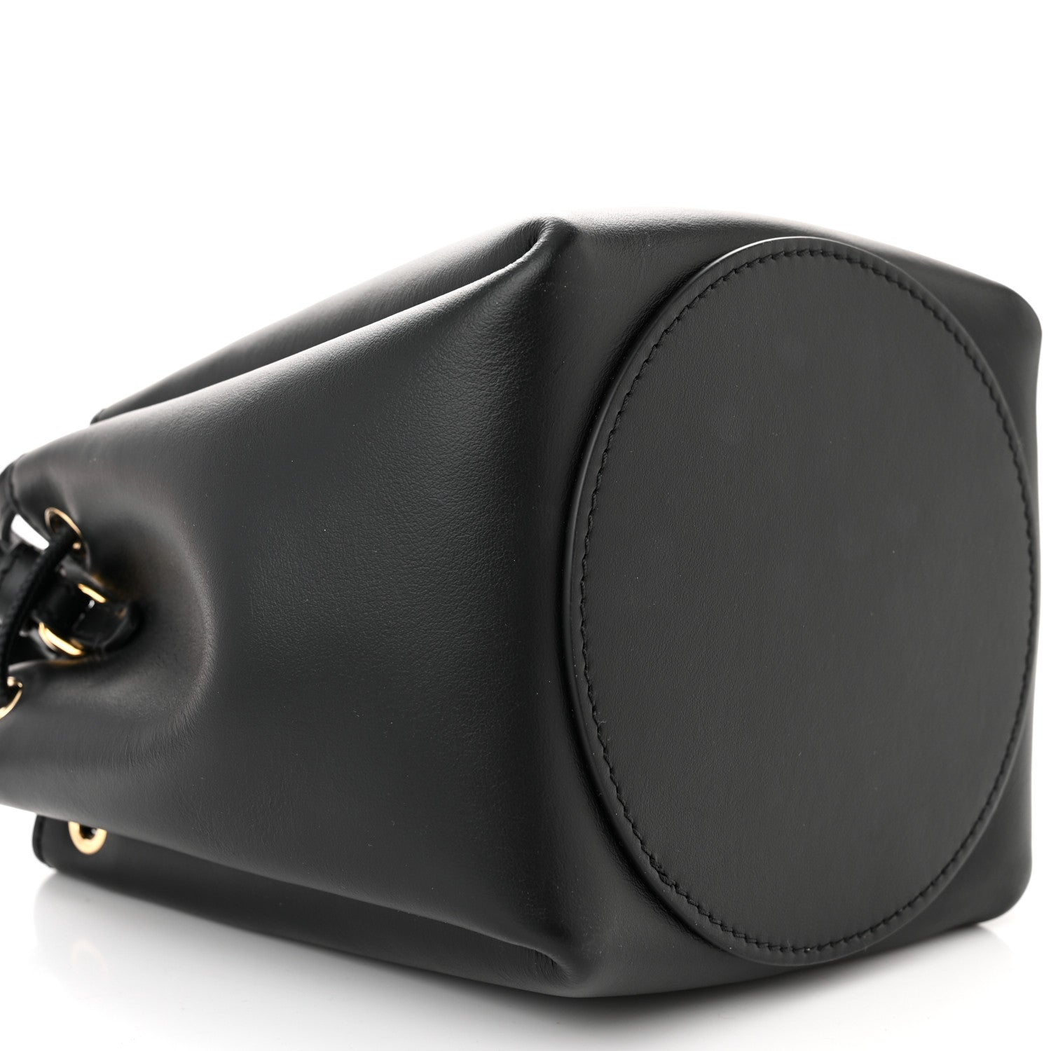 Burberry Calfskin Monogram Motif TB Bucket Black 8 of 9