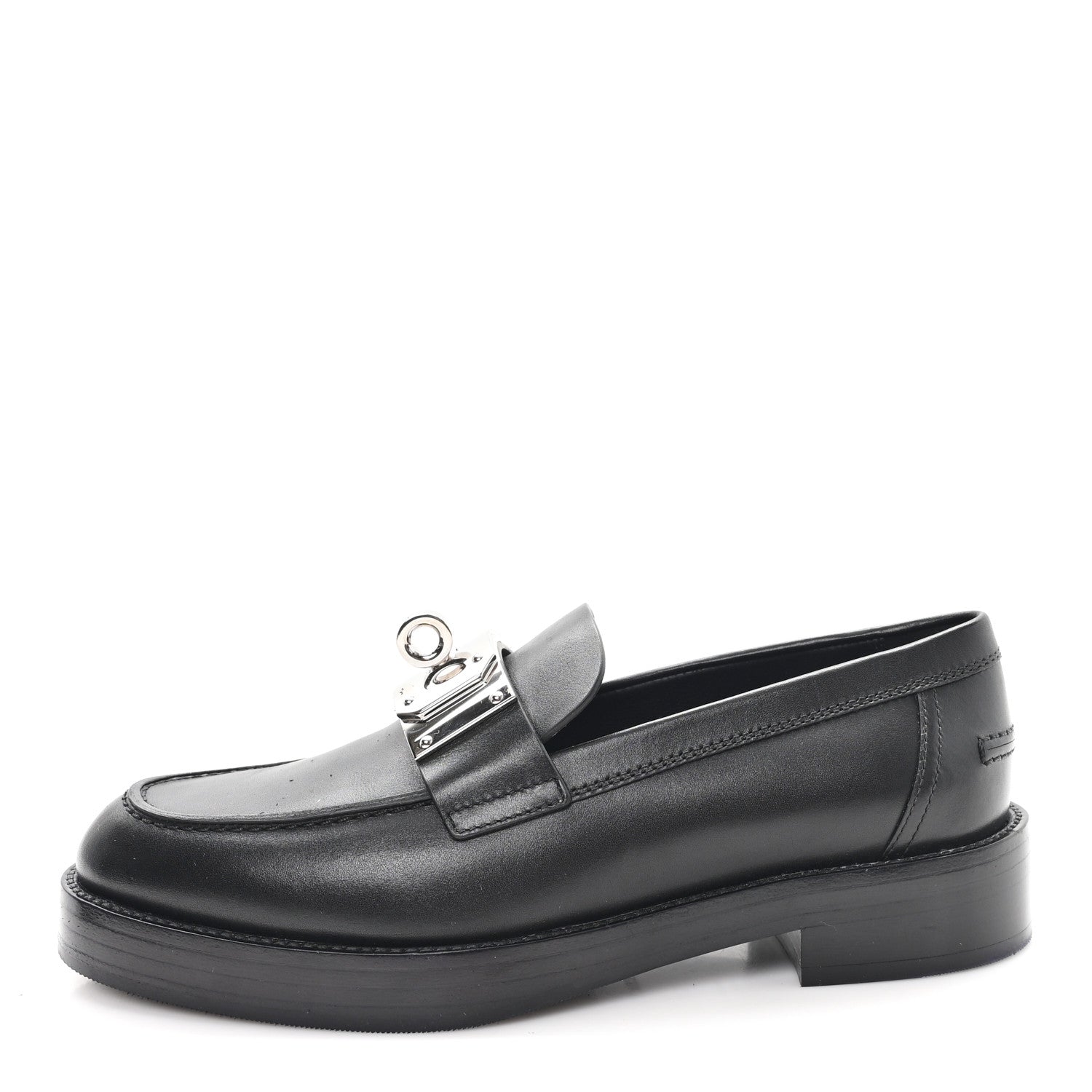 HERMES ブラック ローファー 37 Hermes Calfskin Womens Hot Loafer 37 Black 1837759 – FASHIONPHILE