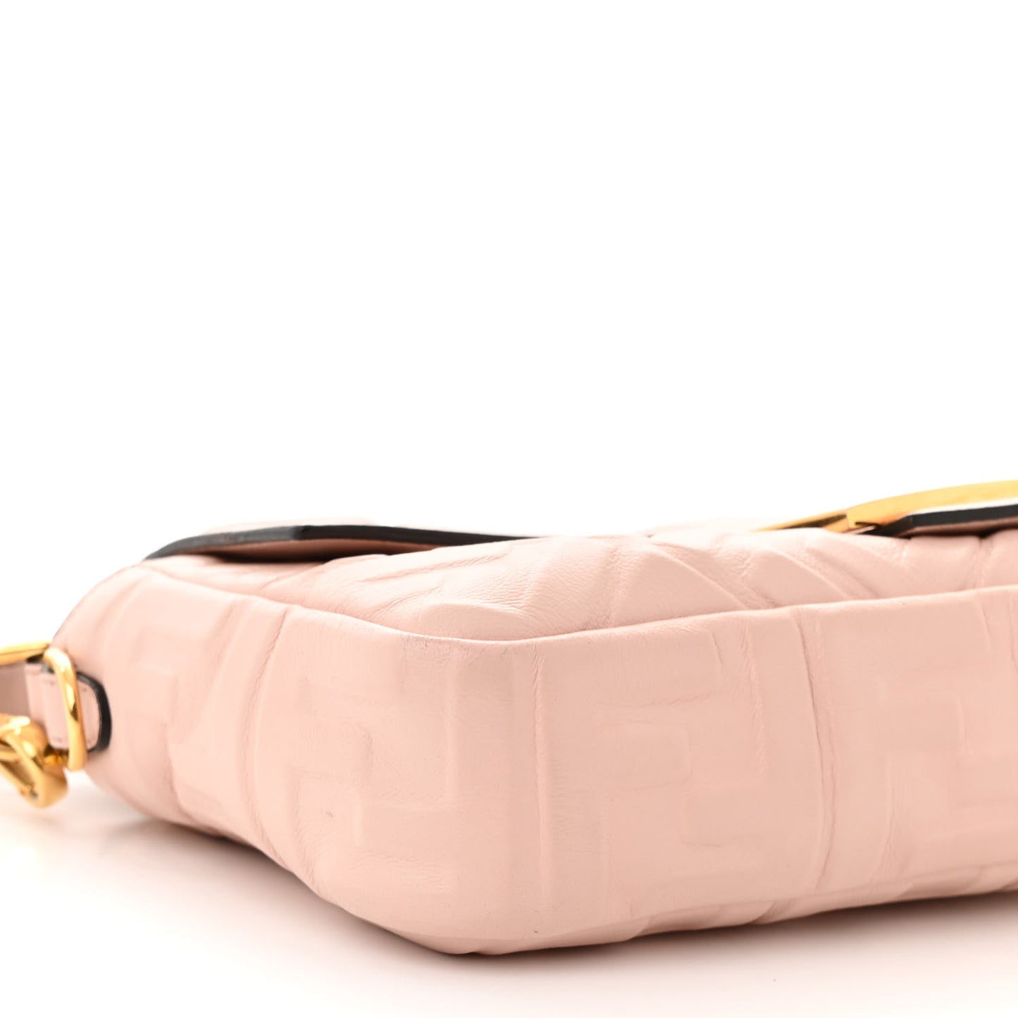 Nappa FF 1974 Embossed Baguette Rosa Quarzo