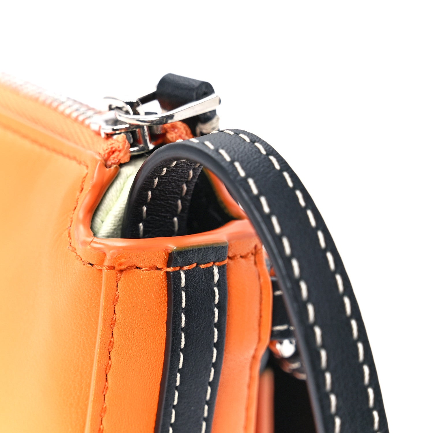 Burberry Smooth Calfskin Double Olympia Shoulder Bag Deep Orange 14 of 14