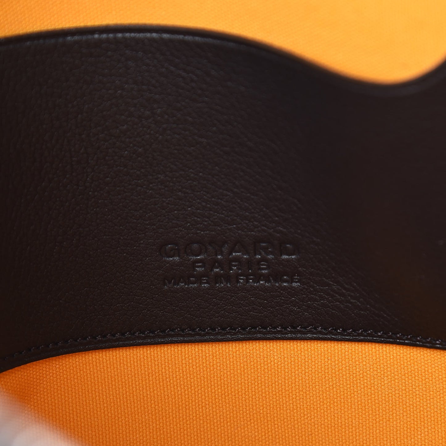 Goyardine Senat Pochette MM Black