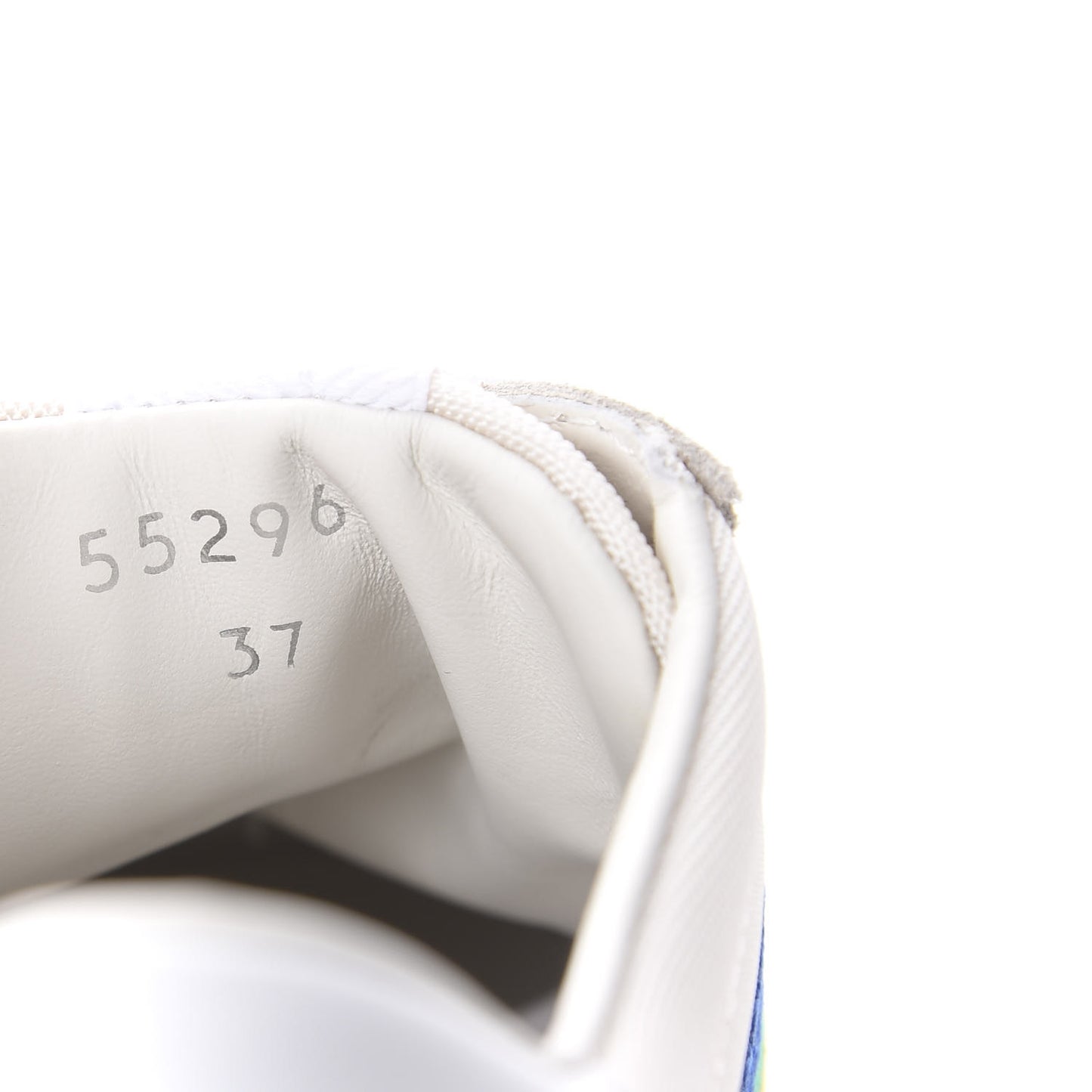 Suede Rainbow Womens G74 Sneakers 37 White