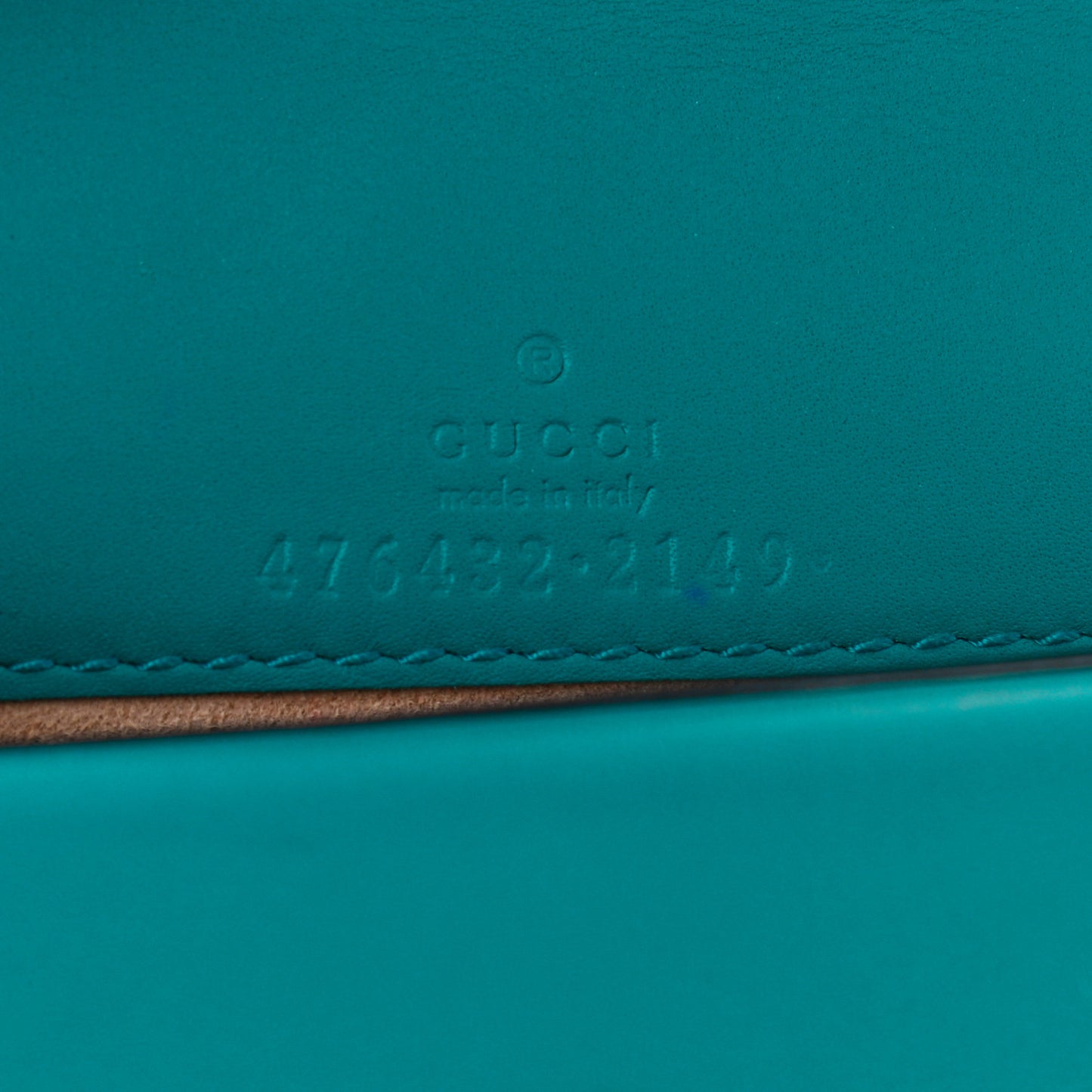 Velvet Super Mini Dionysus Shoulder Bag Pavone Cyan