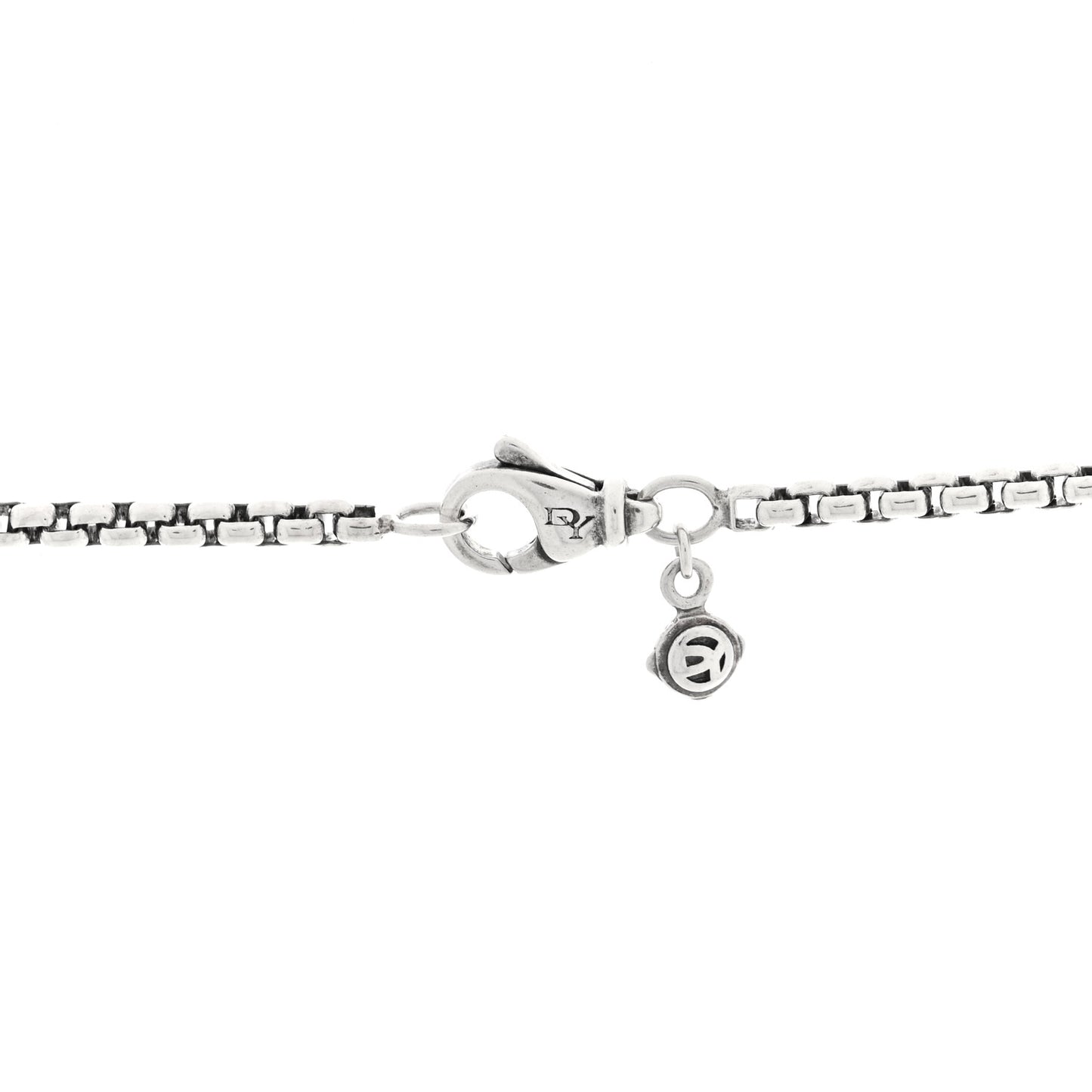 Sterling Silver Oval Link Long Necklace