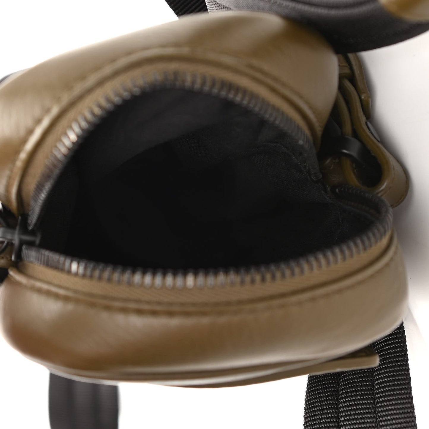 Perforated Calfskin Leggero Crossbody Mustard